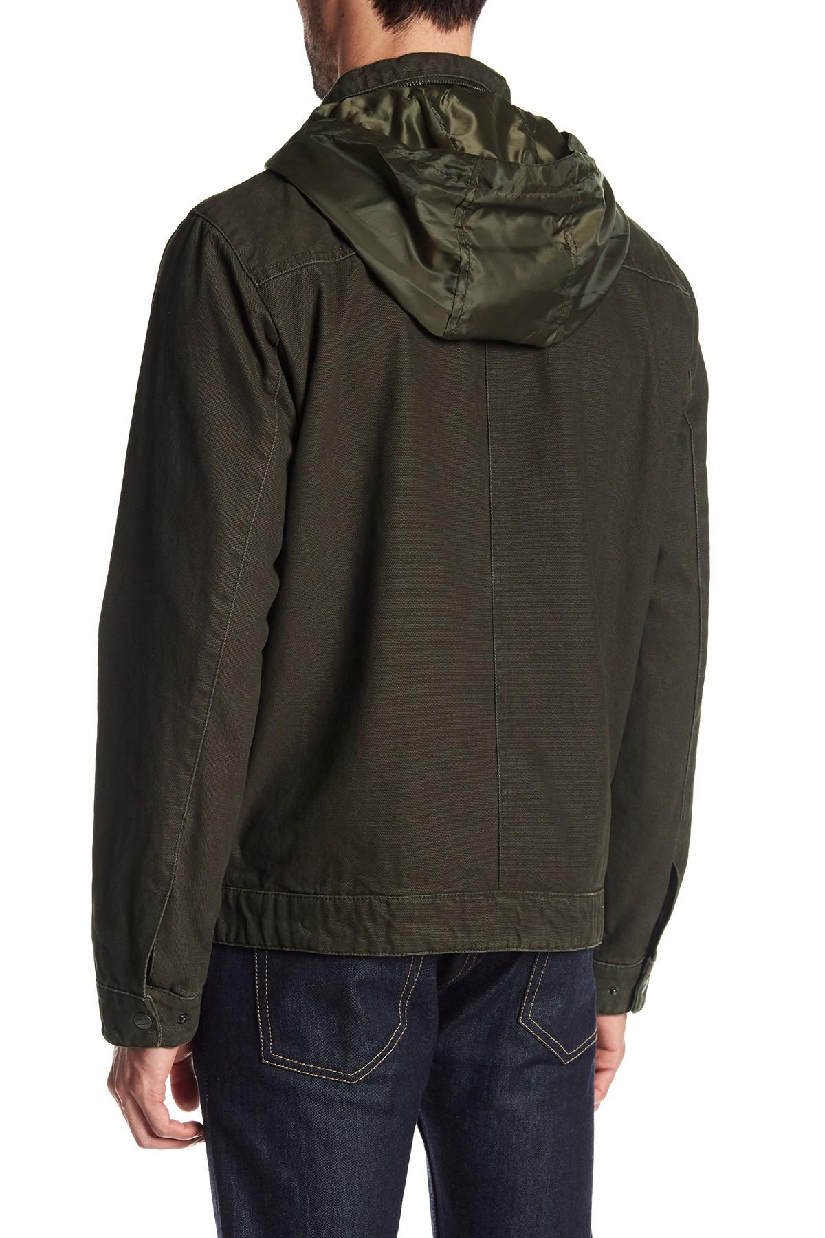 Lyst - Levi'S Canvas Jacket in Green for Men
