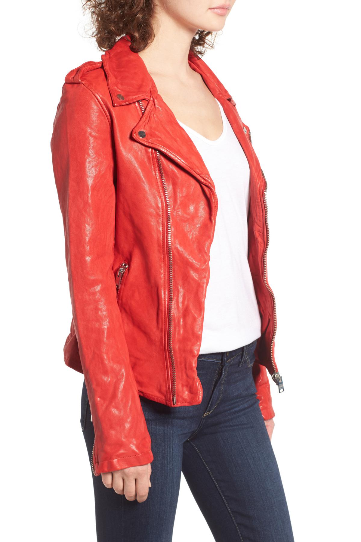lamarque leather moto jacket