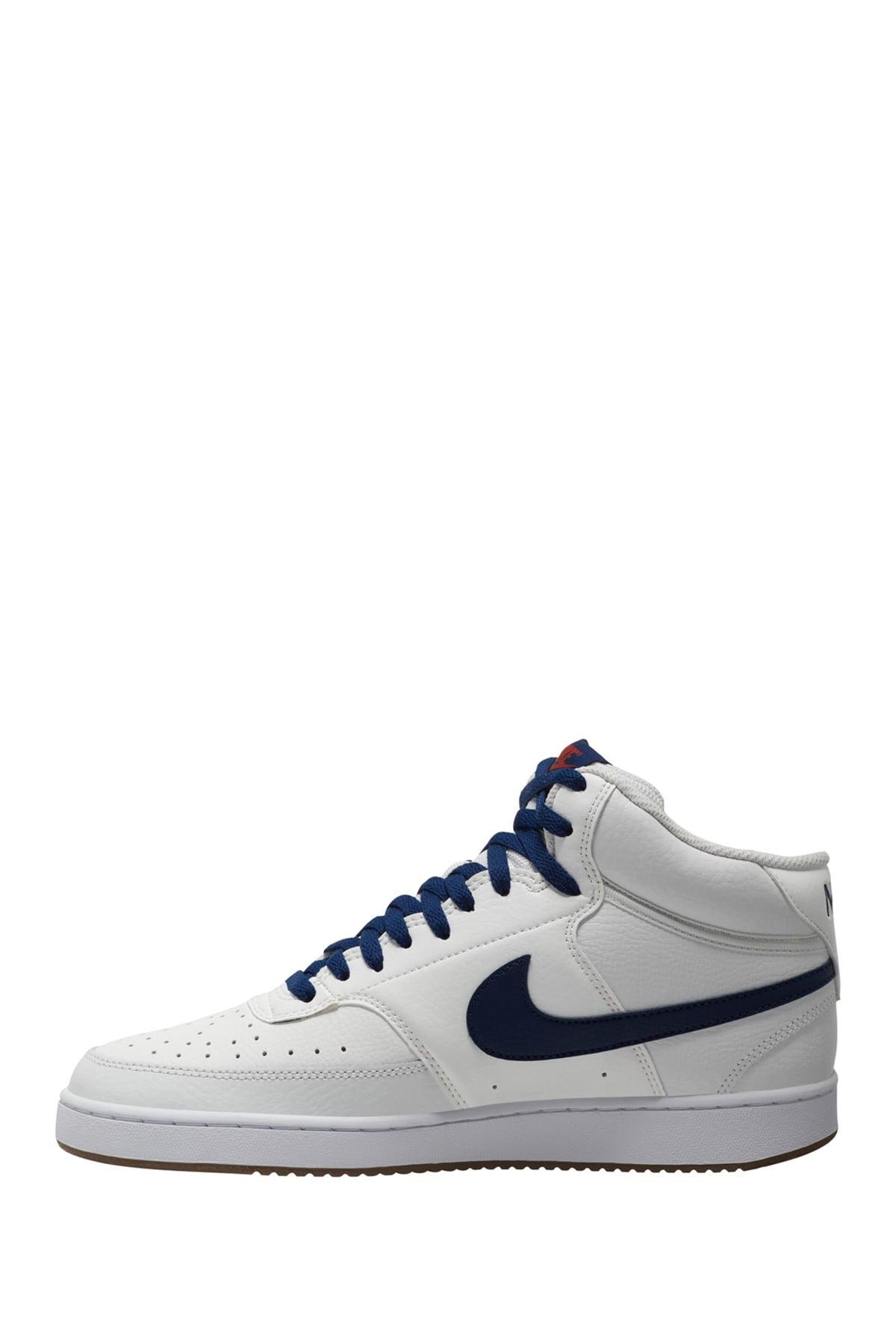 Nike Leather Court Royale Mid Sneaker in Blue for Men Lyst Nike Leather Court Royale Mid Sneaker in Blue for Men Lyst