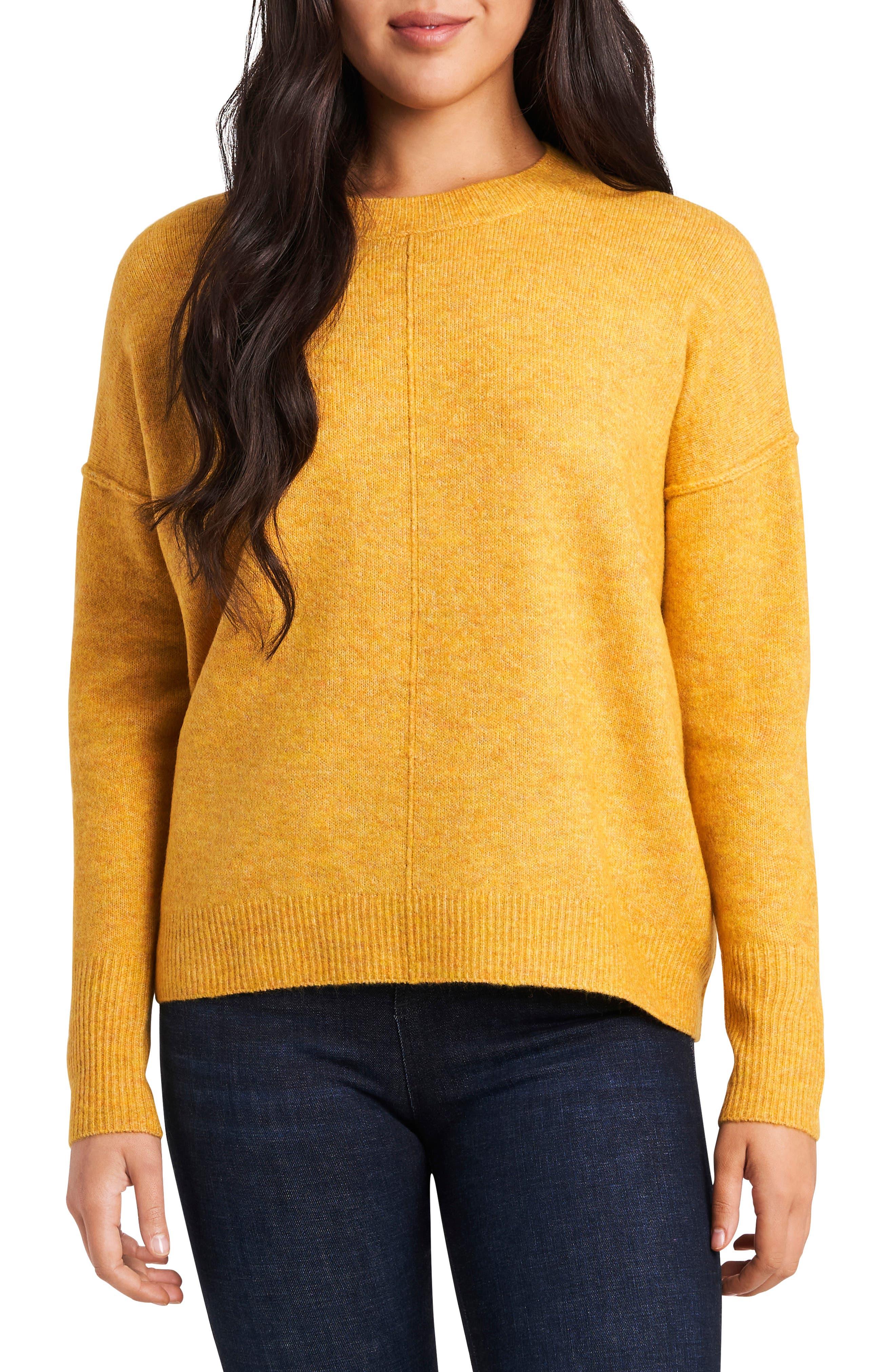 vince yellow sweater