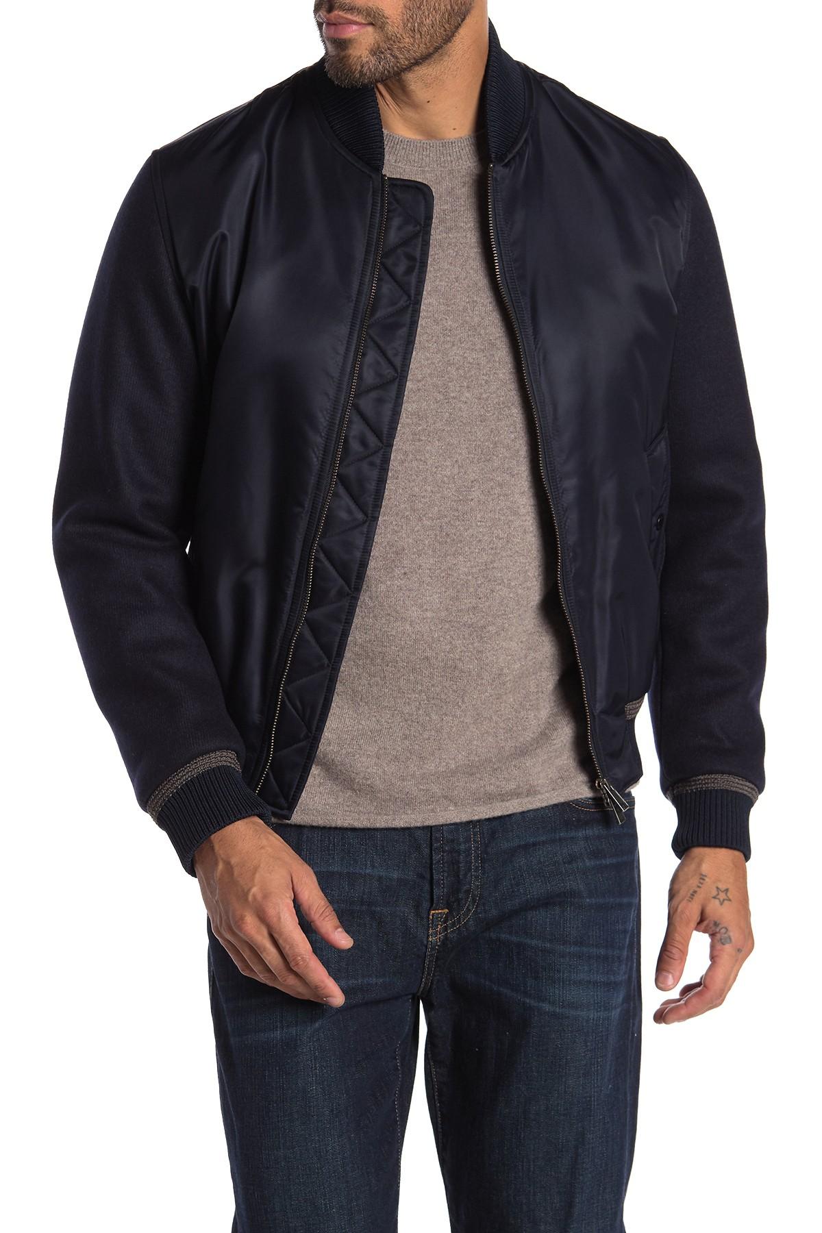 BOSS Cabe Bomber Jacket in Blue for Men - Save 23% - Lyst