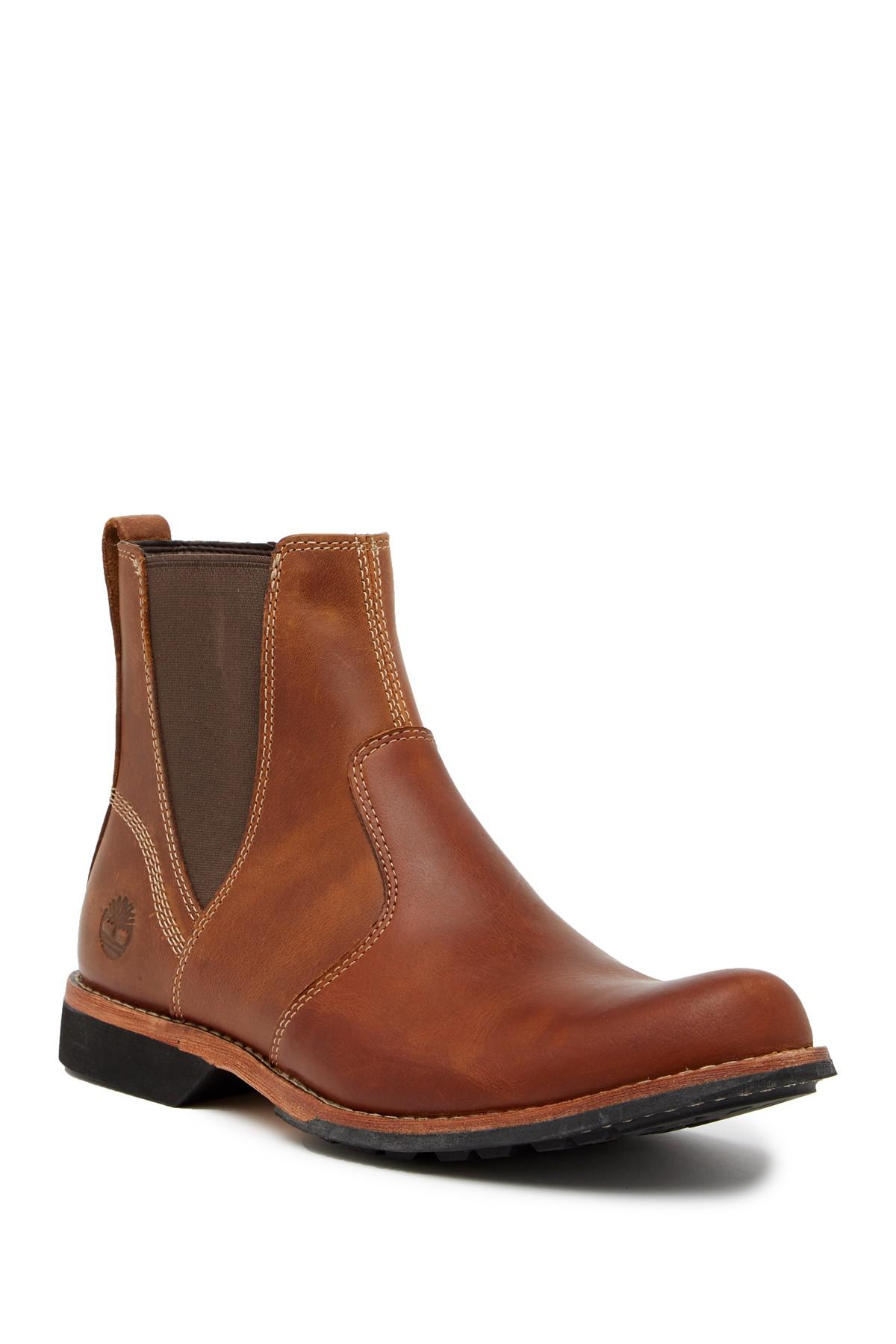 Timberland Casual Side Chelsea Boot Brown for Men | Lyst