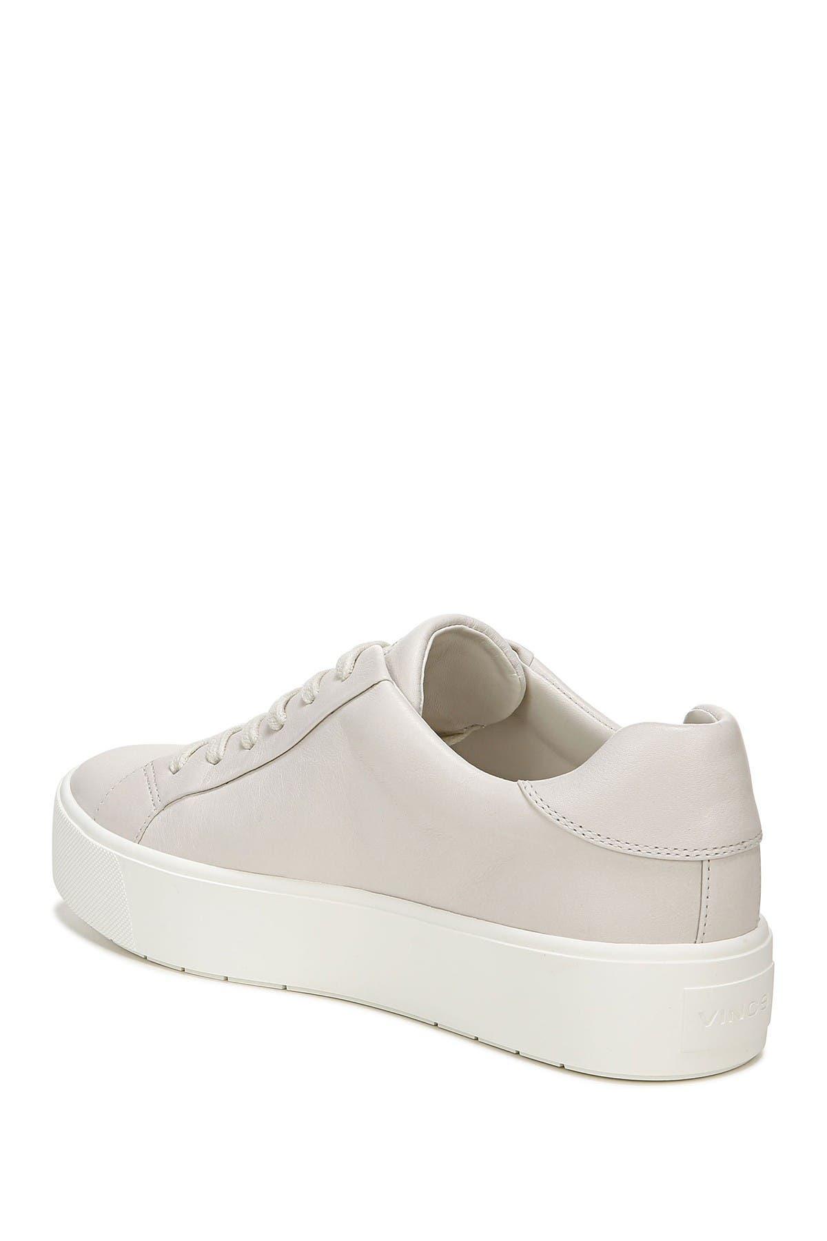 Vince Benfield Leather Platform Sneaker in White Lyst