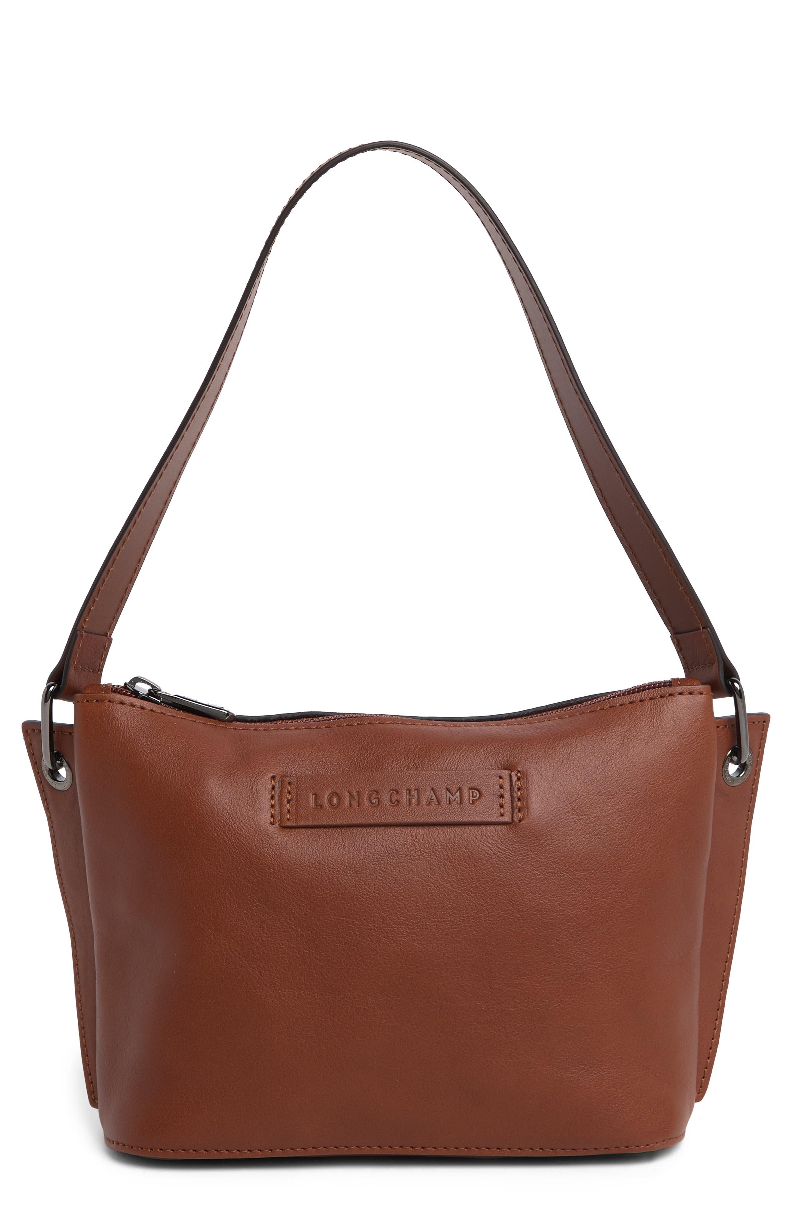 Longchamp 3d Extra Small Shoulder Bag in Brown | Lyst