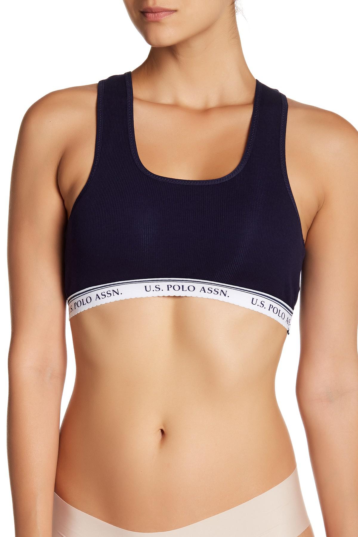 us polo assn sports bra
