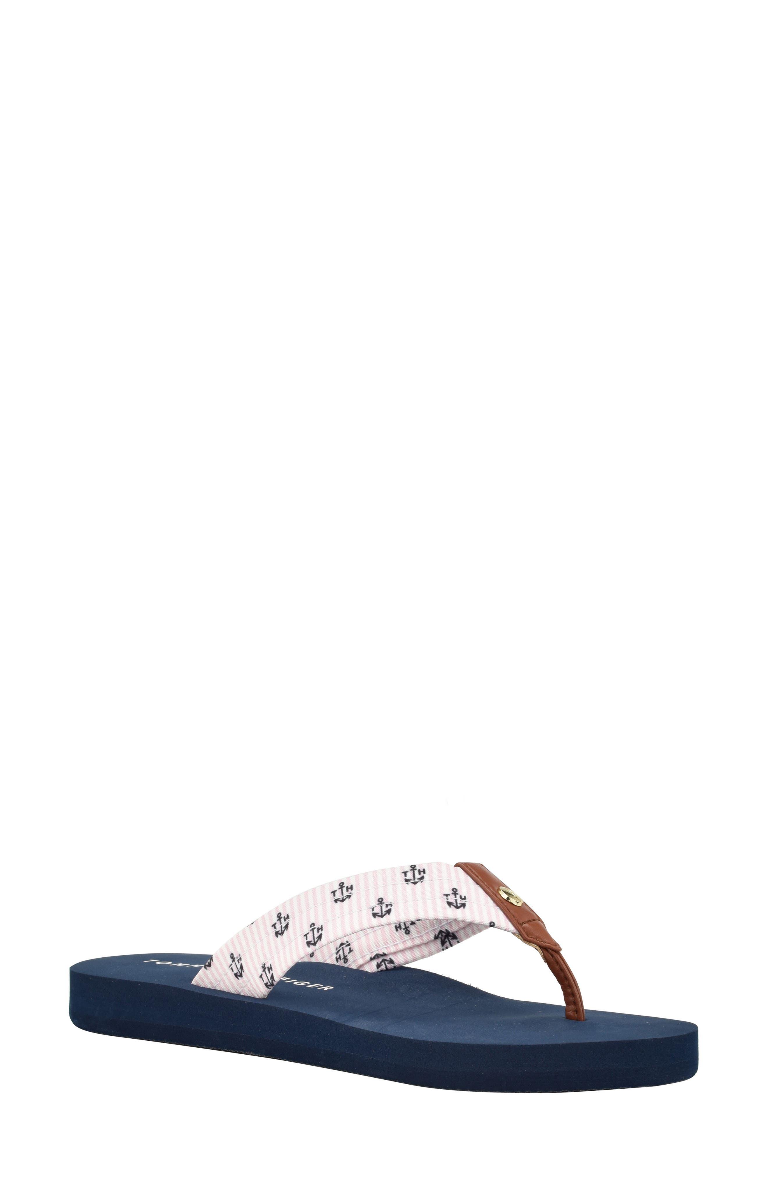 Tommy Hilfiger Cobis Flip Flop in Blue Lyst