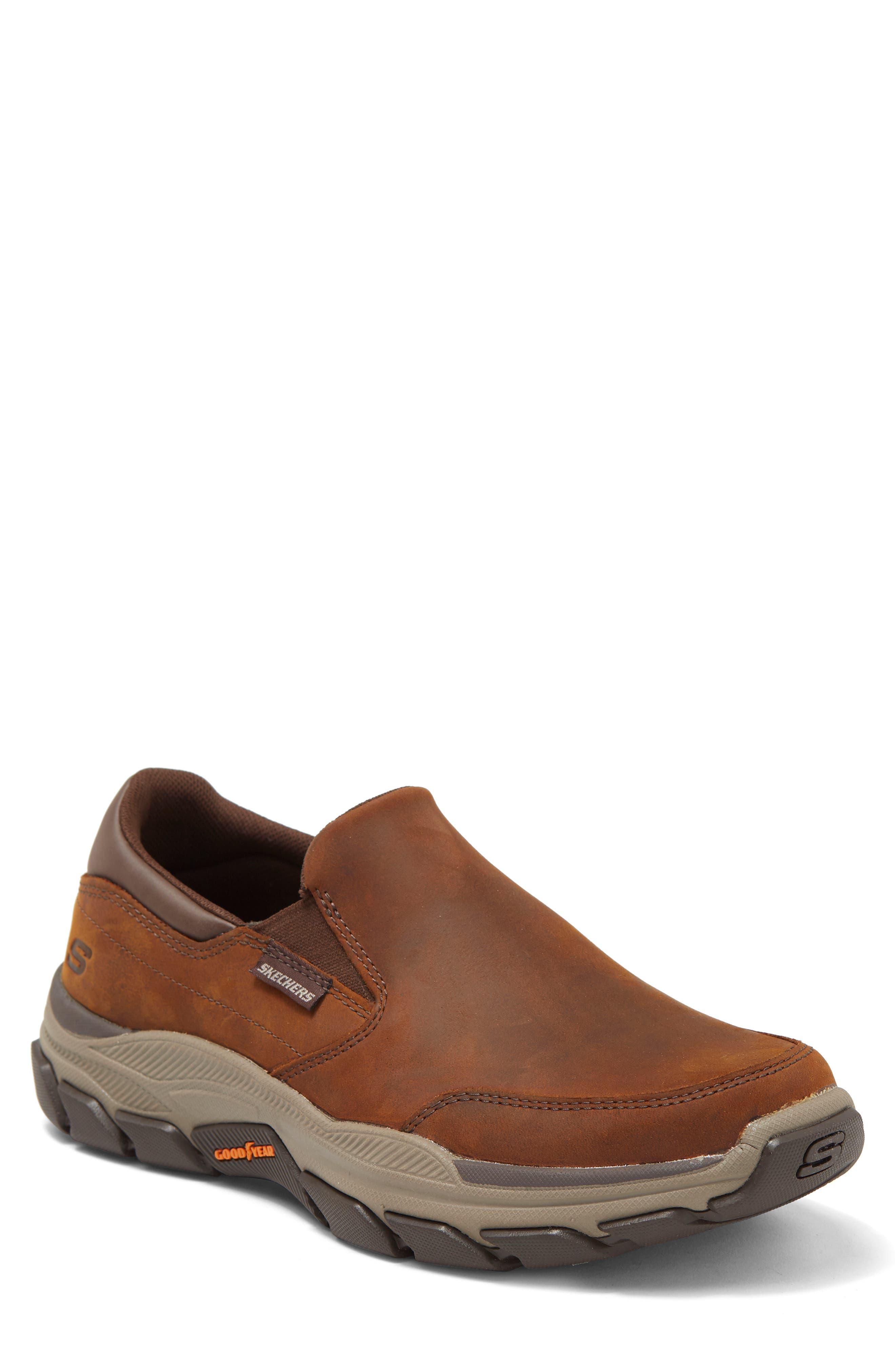Skechers Relaxed Fit Respected Calum Slip-on Sneaker In Brown At ...