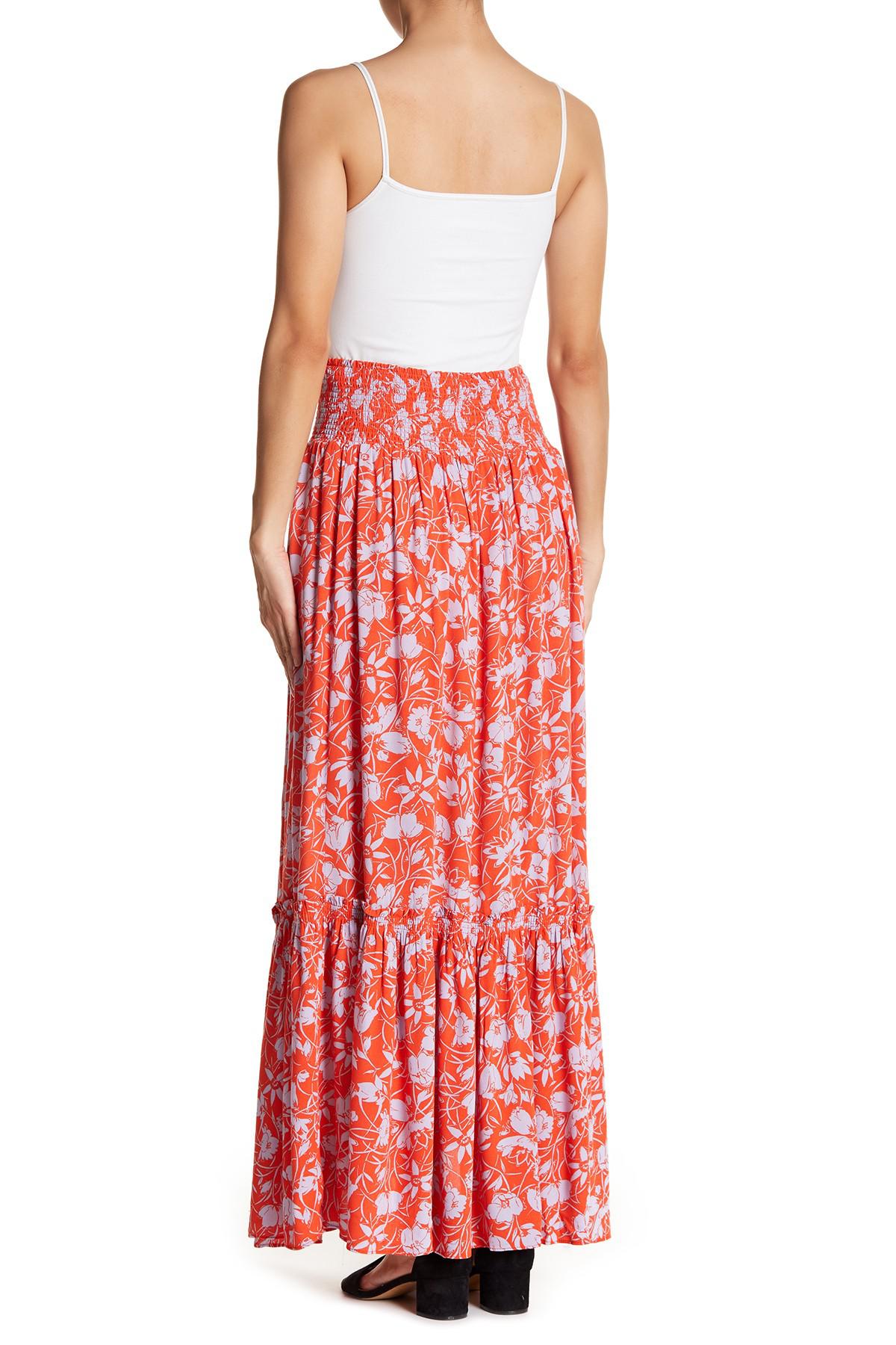 free people midi skirt