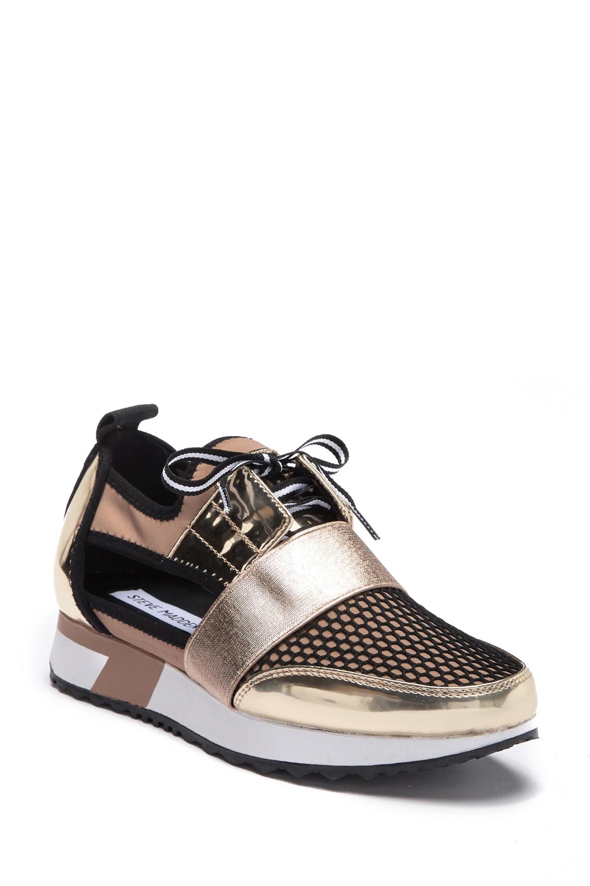 steve madden arctic cutout trainers