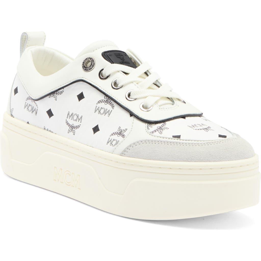 mcm skyward platform sneakers