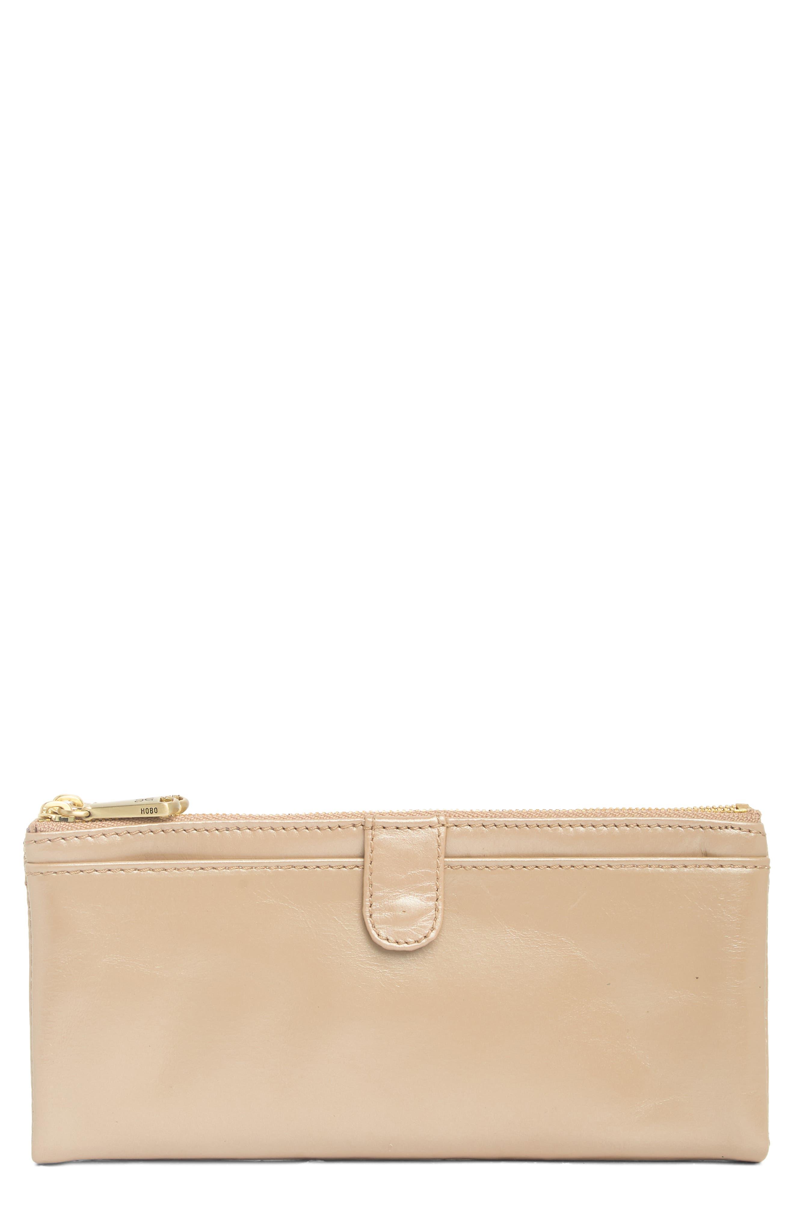 Hobo International Taylor Leather Wallet In Blush At Nordstrom Rack in Pink  | Lyst