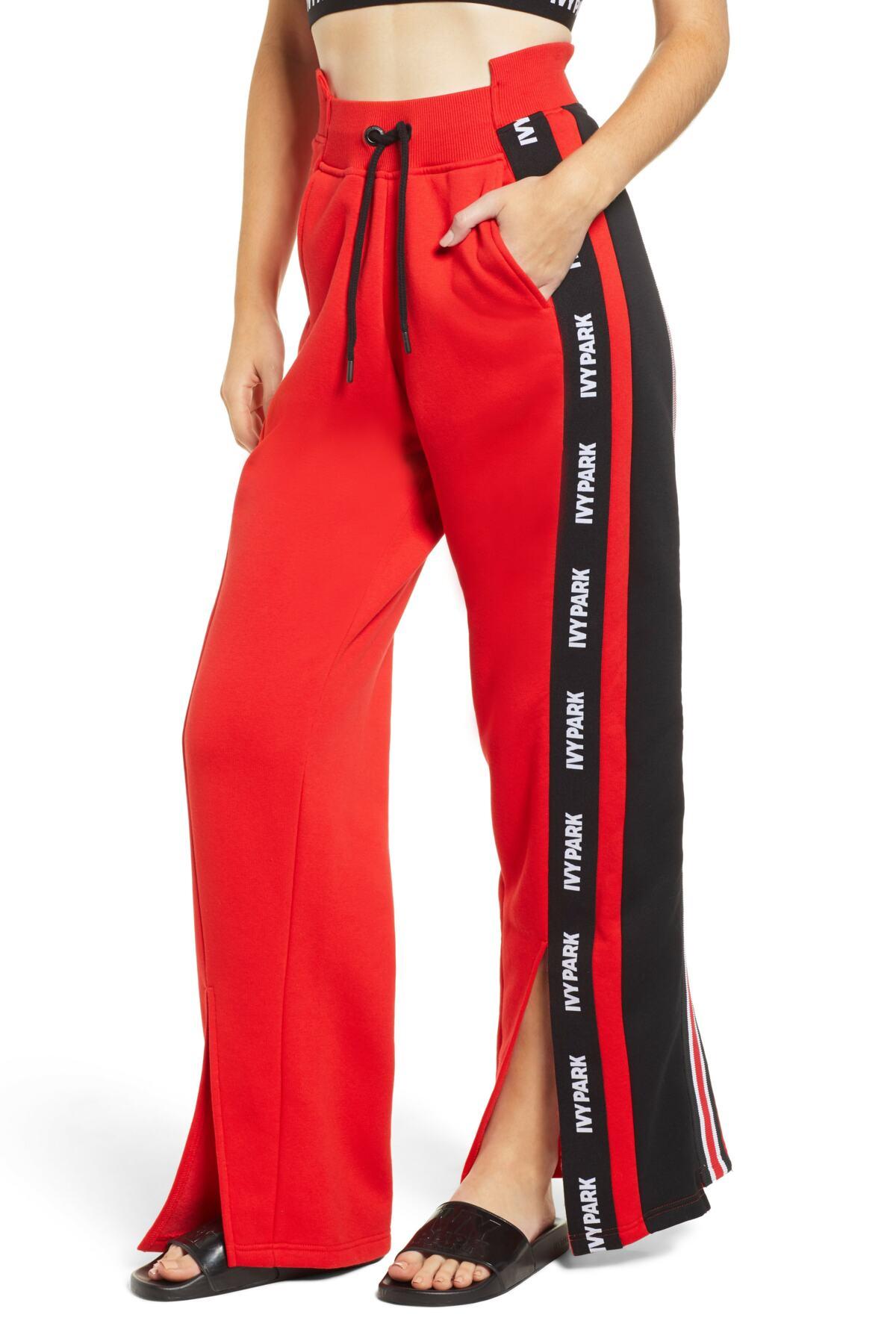 ivy park coral joggers