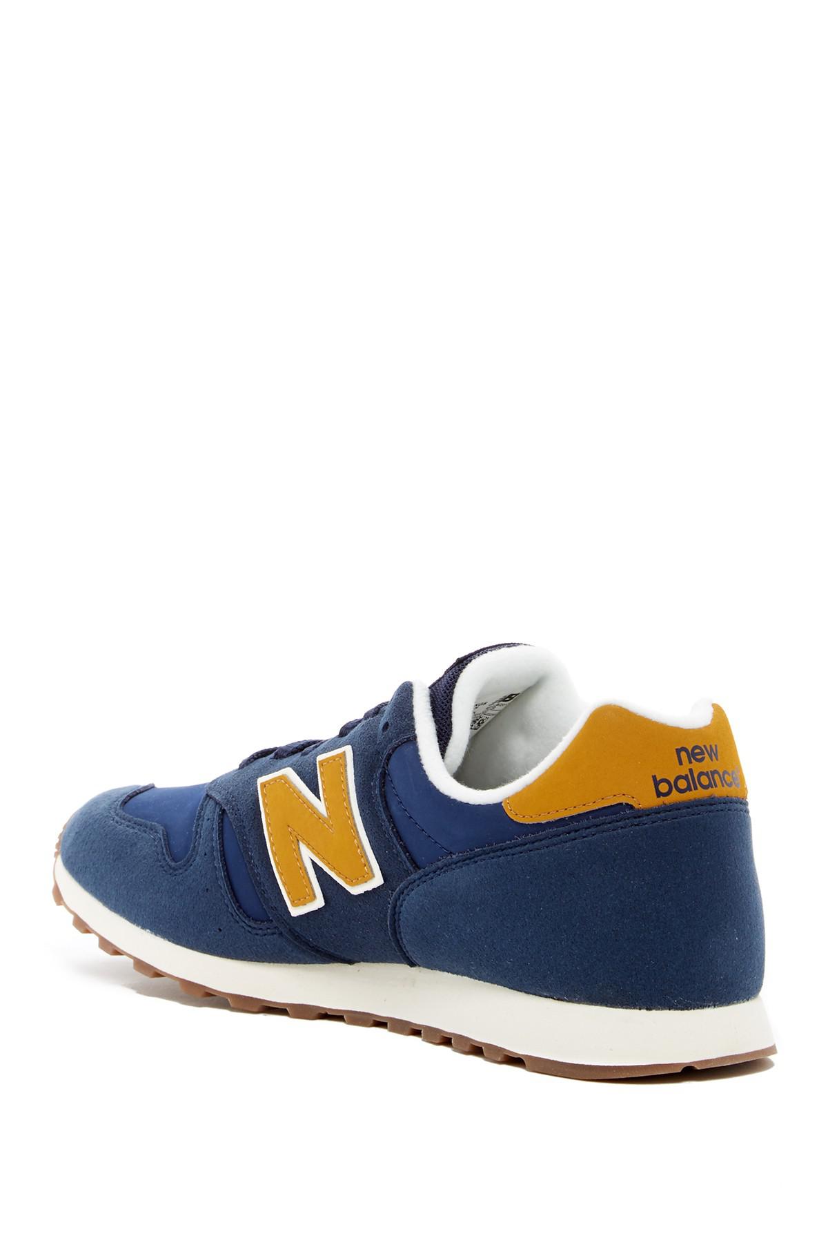 New Balance Ml373 Classic Sneaker - Wide Width Available in Blue-Yellow  (Blue) for Men - Lyst