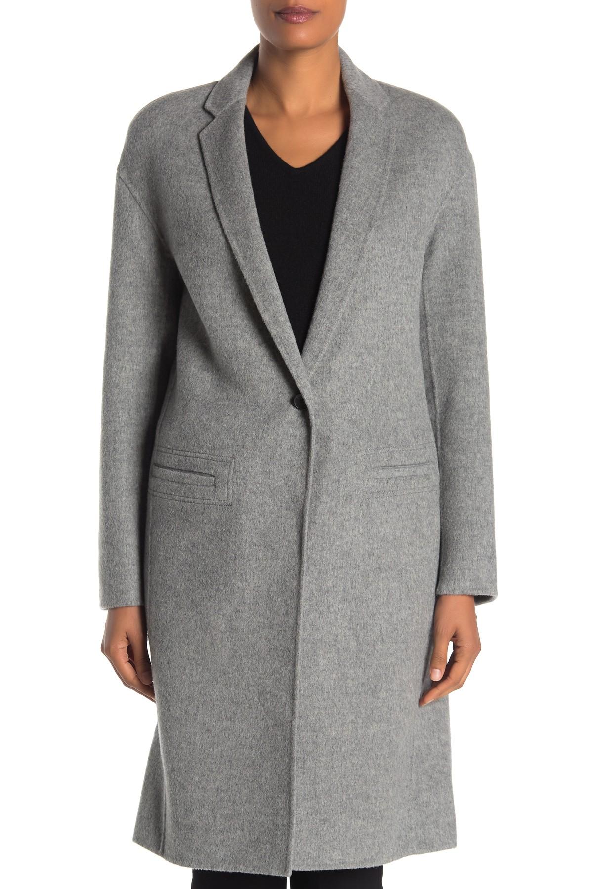 vince grey coat