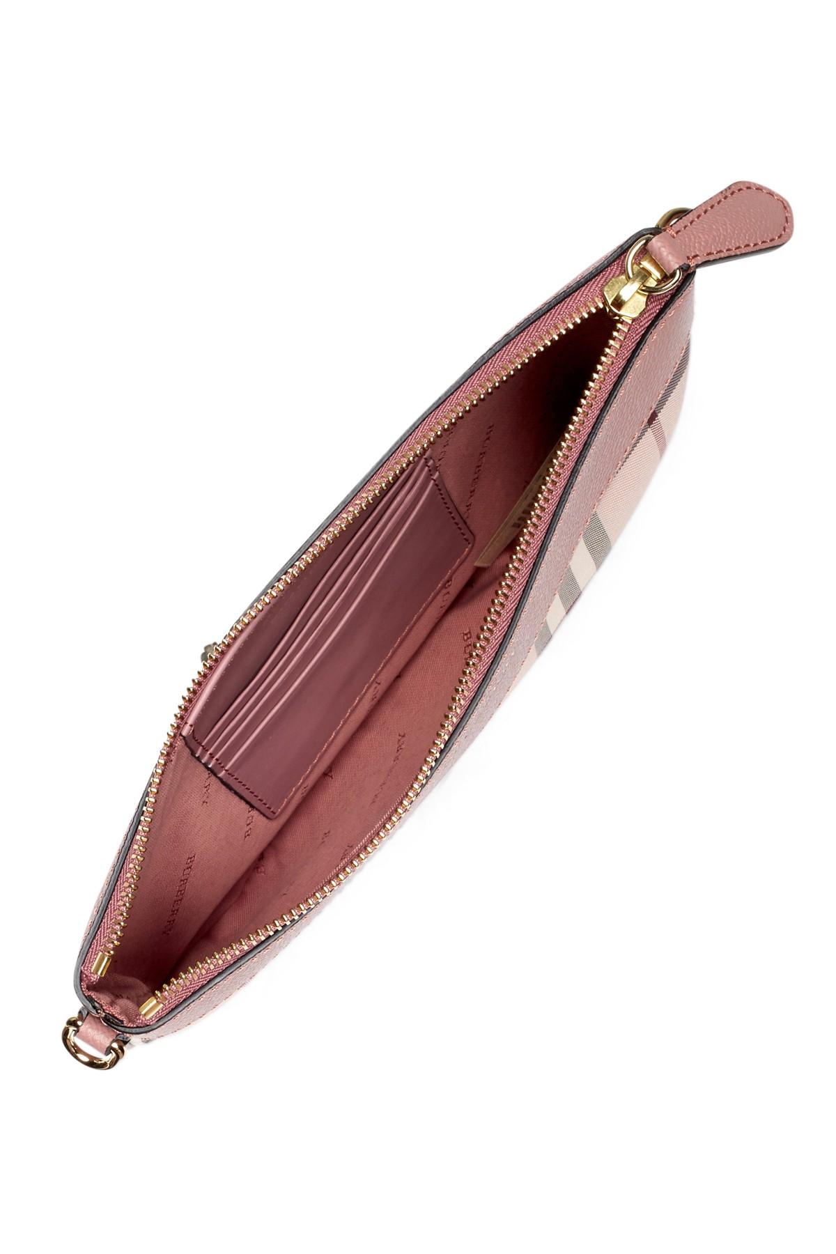Burberry Synthetic Crossbody Bag in Pink - Lyst