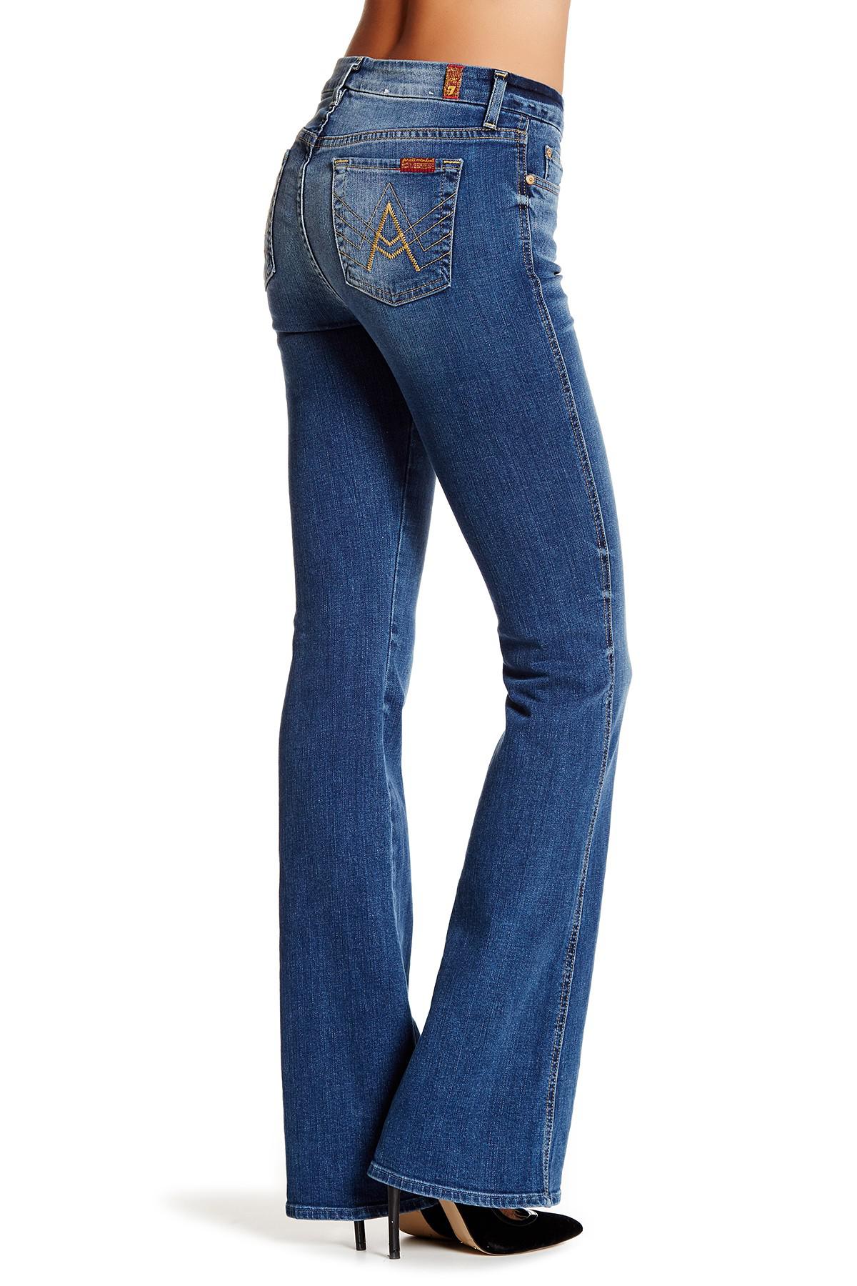 7 For All Mankind Womens Bootcut Jean