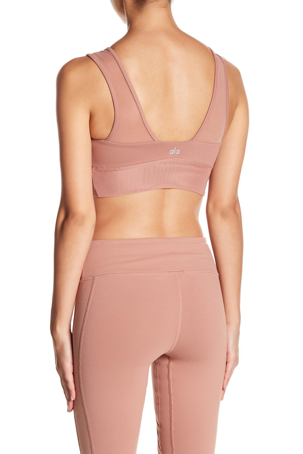 alo yoga jubilee bra