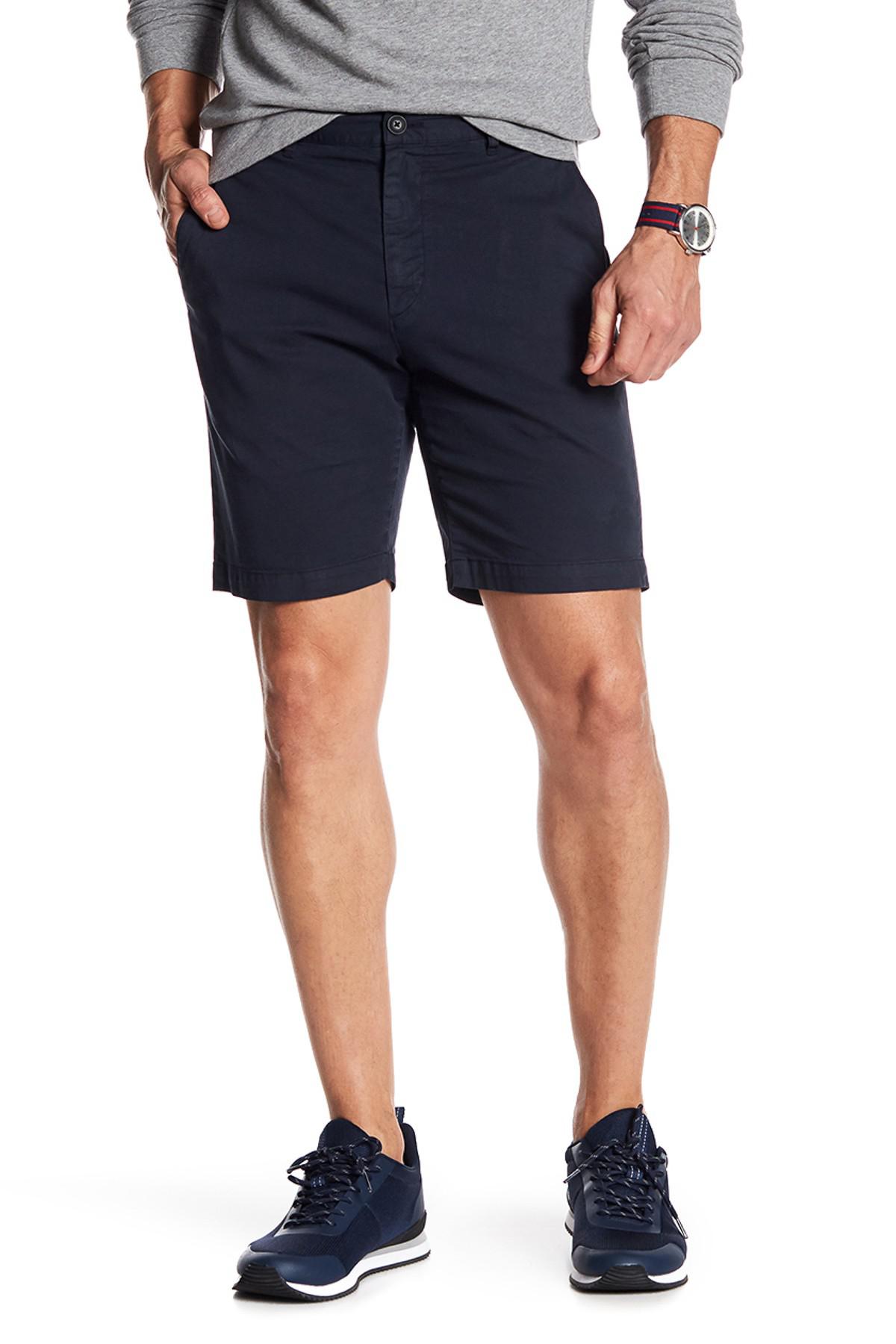 Lyst - Theory Zaine Shorts in Blue for Men