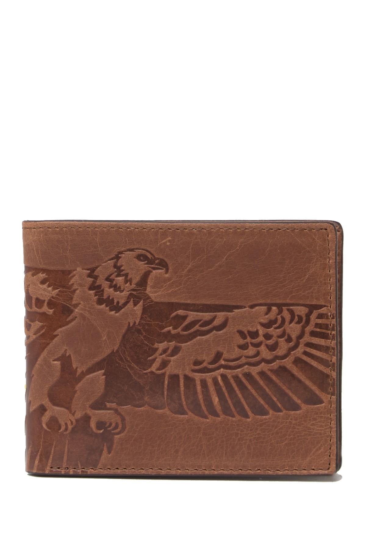 Eagle Bi-Fold Leather Wallet