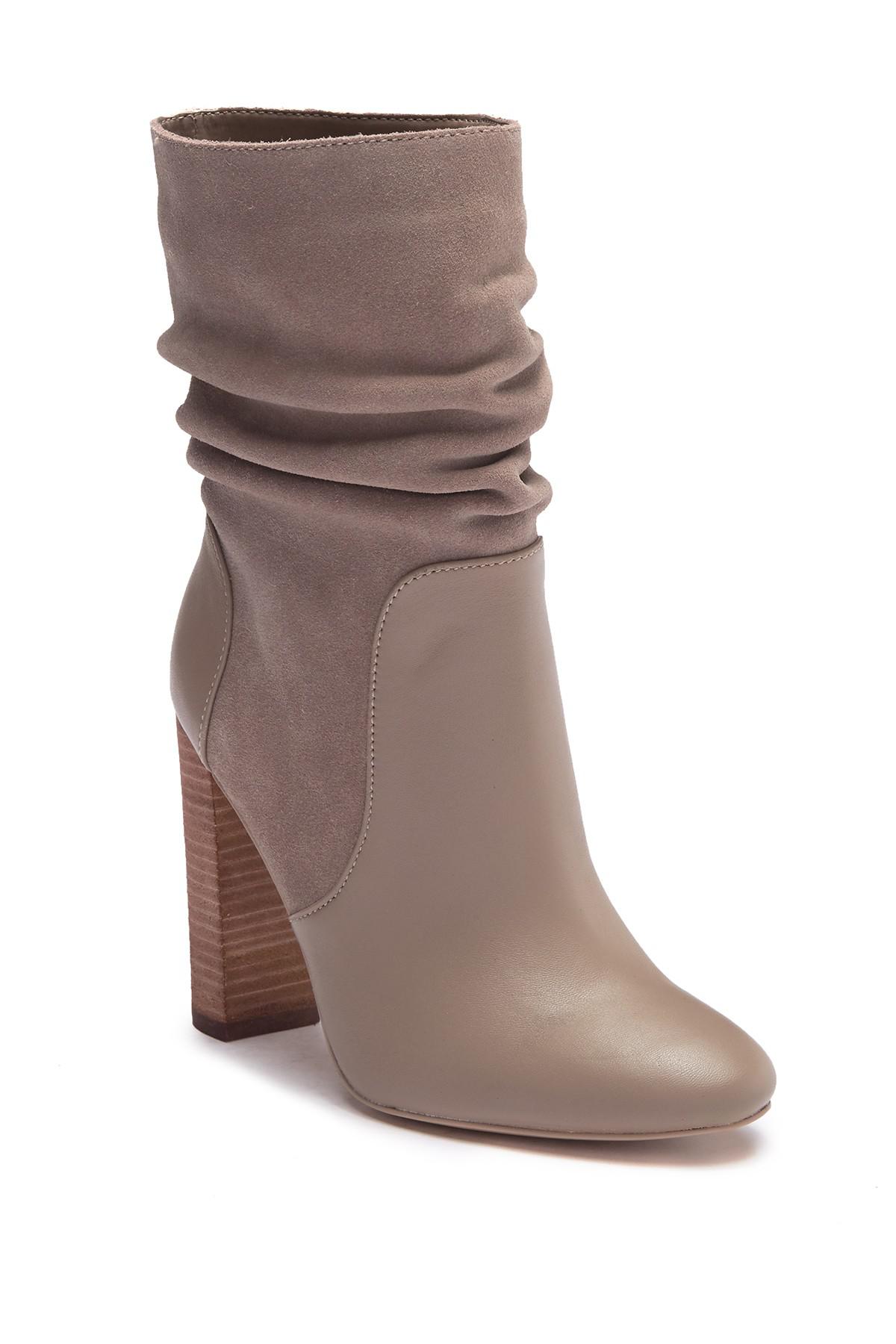 black tall boots