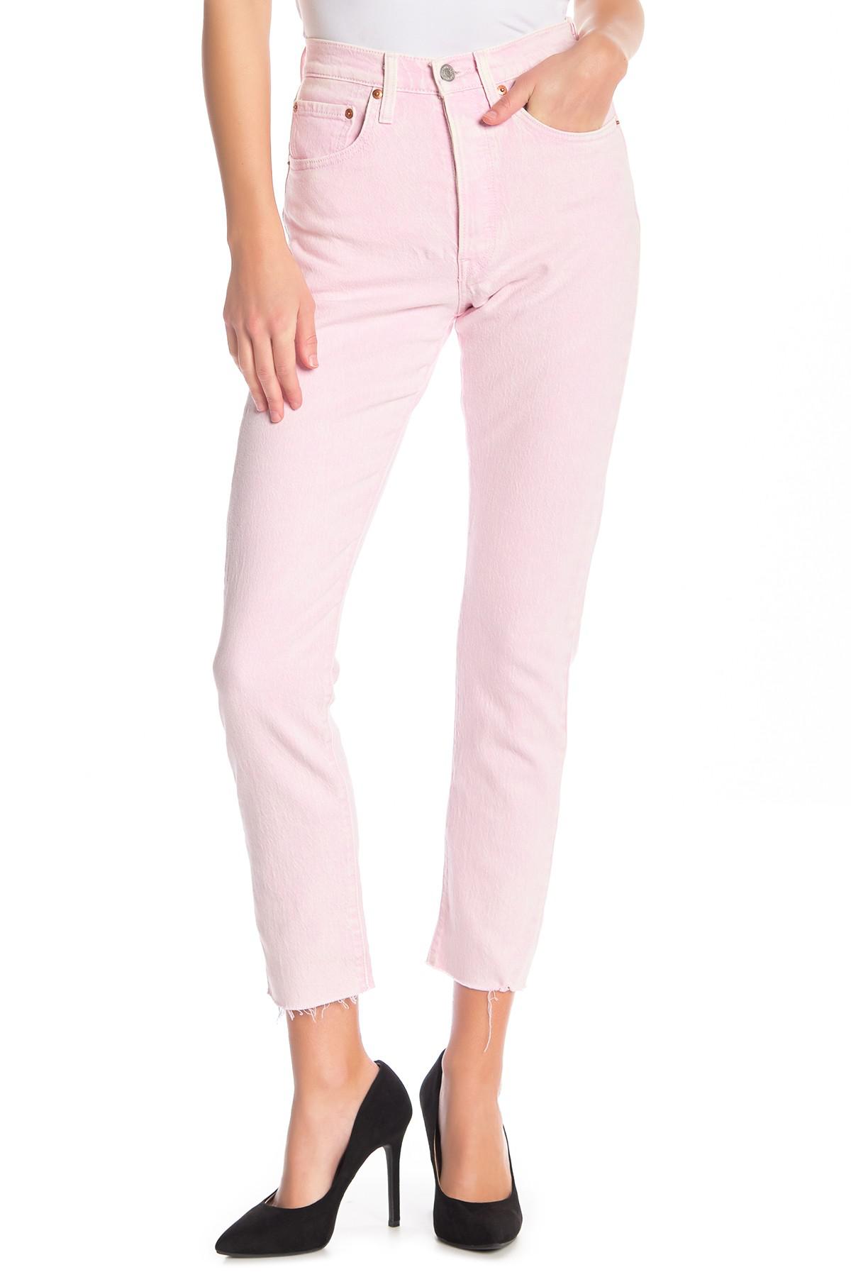 pink levis jeans 501 off 64% - www 