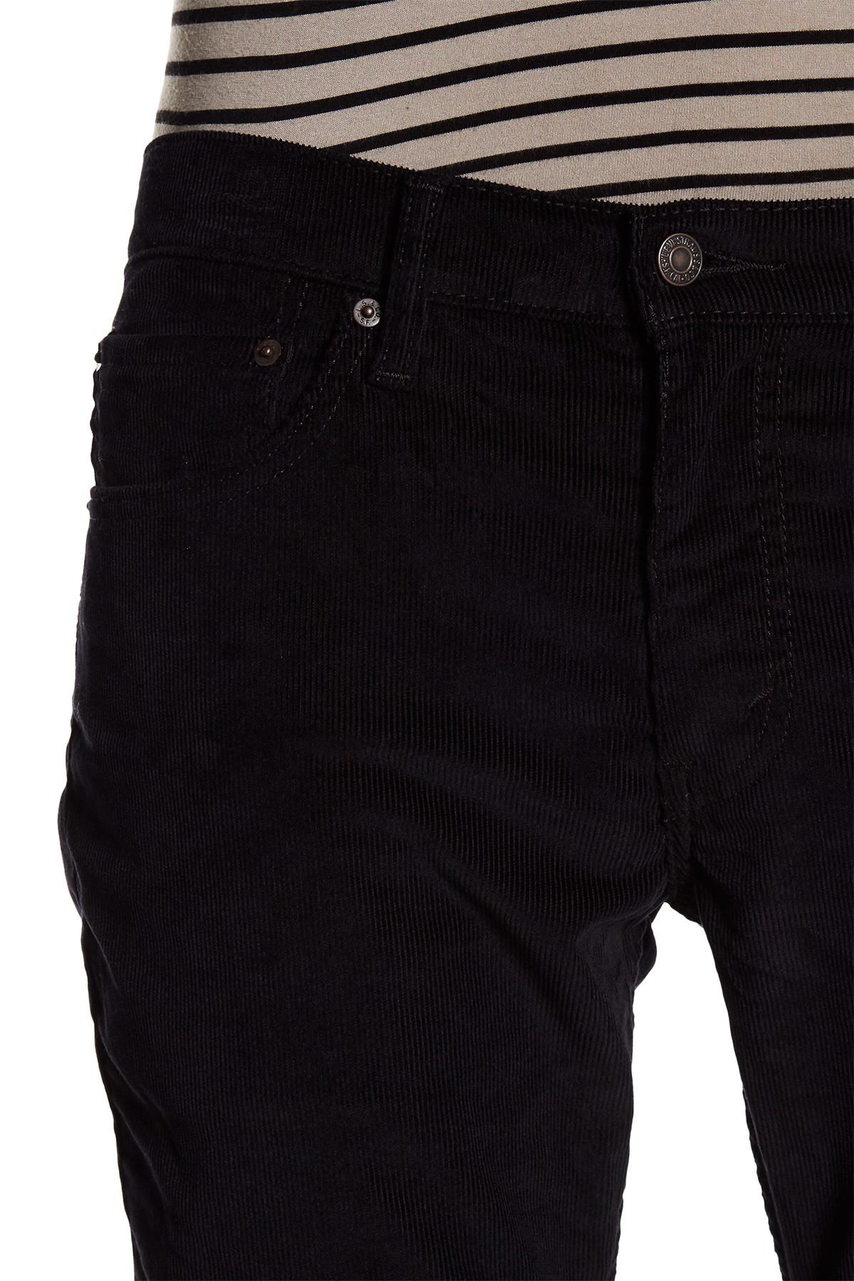 black levi corduroy pants