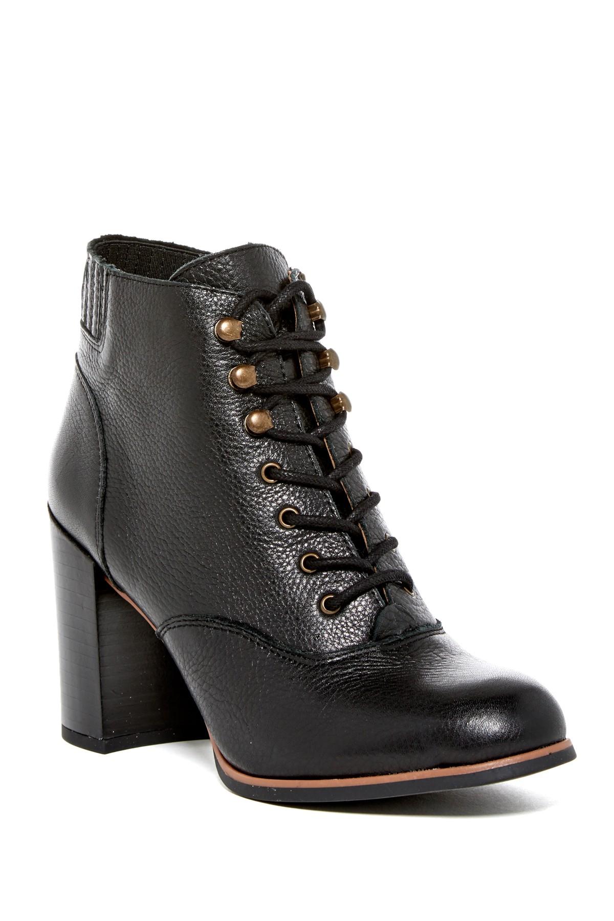 franco sarto lace up booties