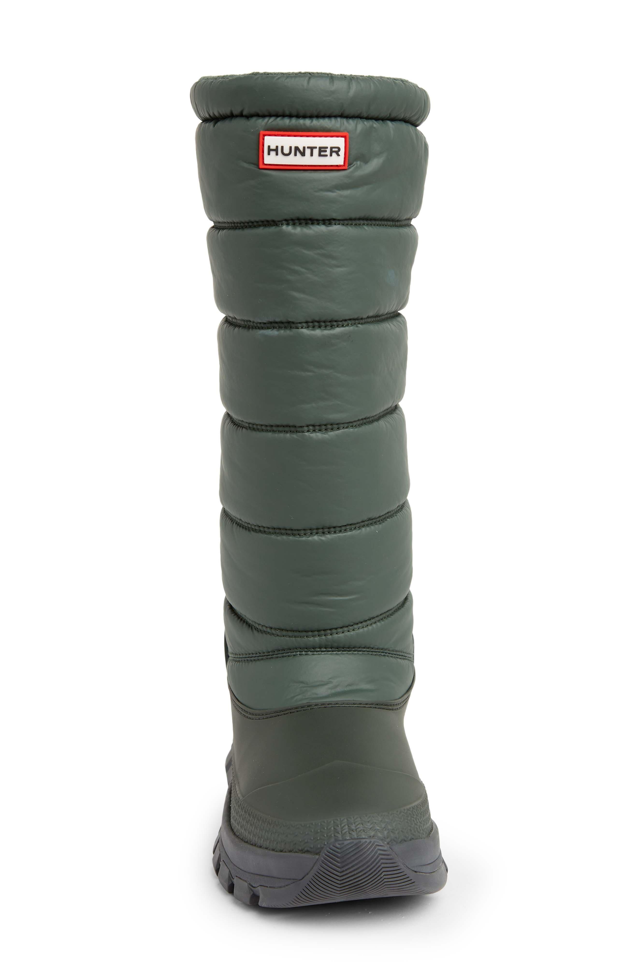 HUNTER Original Insulated Snow Boot In Arctic Moss At Nordstrom Rack in  Green | Lyst