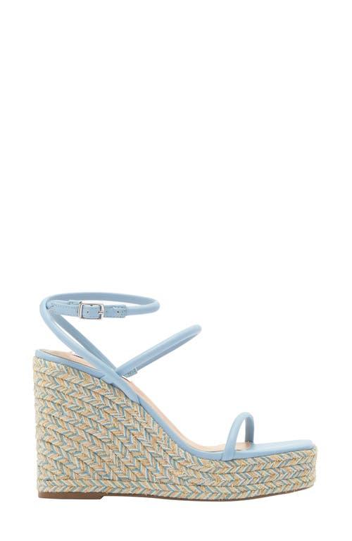 Steve Madden Unify Espadrille Platform Wedge Sandal in Blue