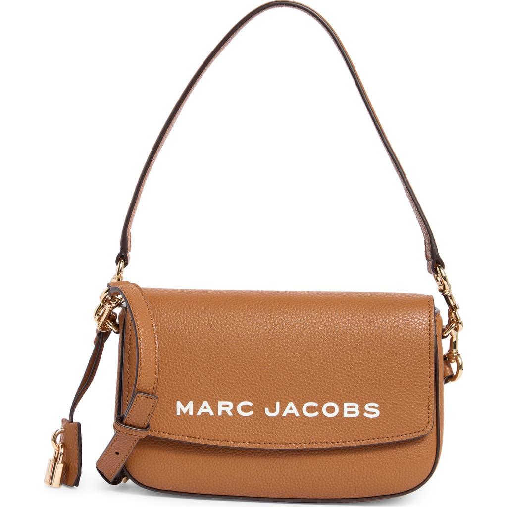 Marc Jacobs The Bold Saddle Leather Shoulder Bag in Brown | Lyst
