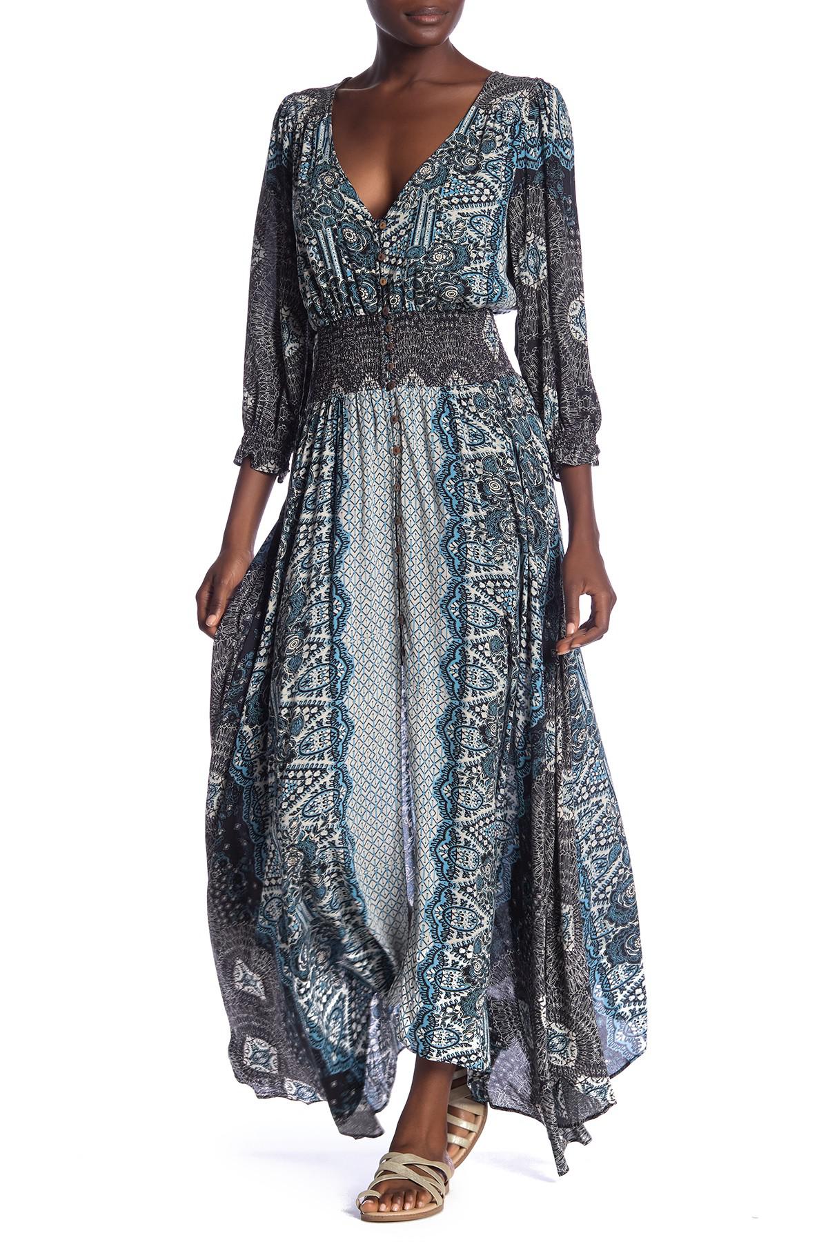 free people mexicali rose maxi dress
