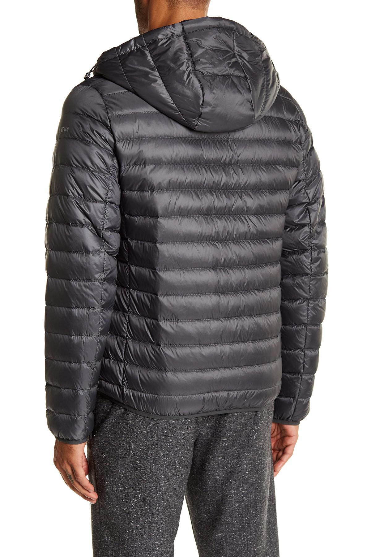 Tumi nano hooded packable down jacket Clearance