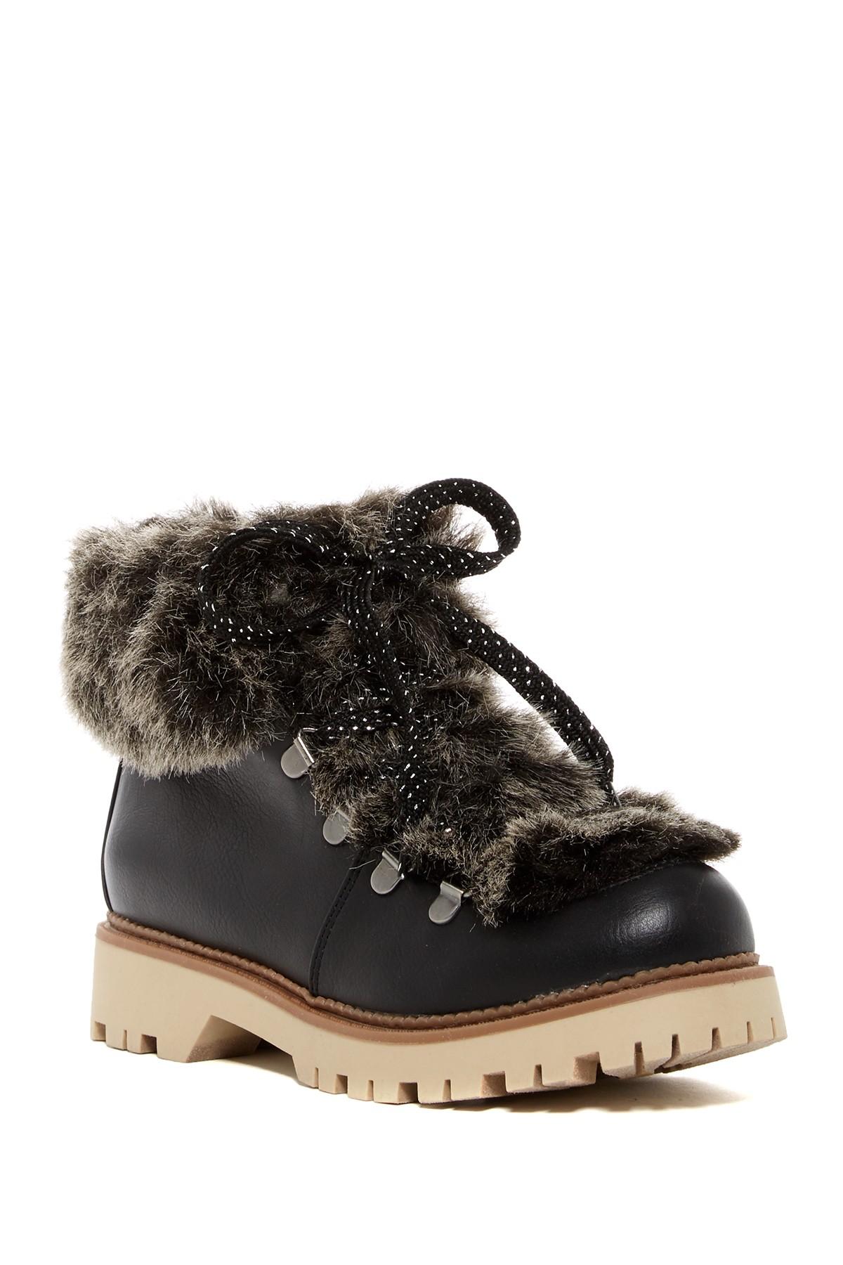 kilbourn shearling bootie
