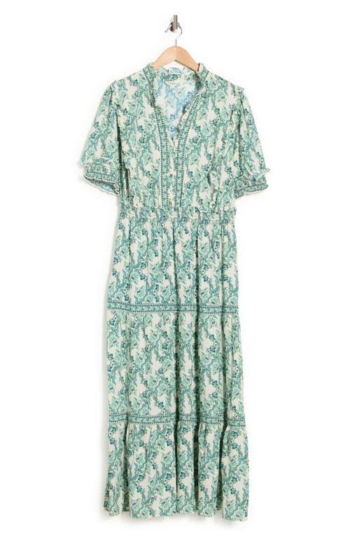 sachin and babi light blue dress Alex Evenings Women's Empire Waist V-Neck Gown main image 0