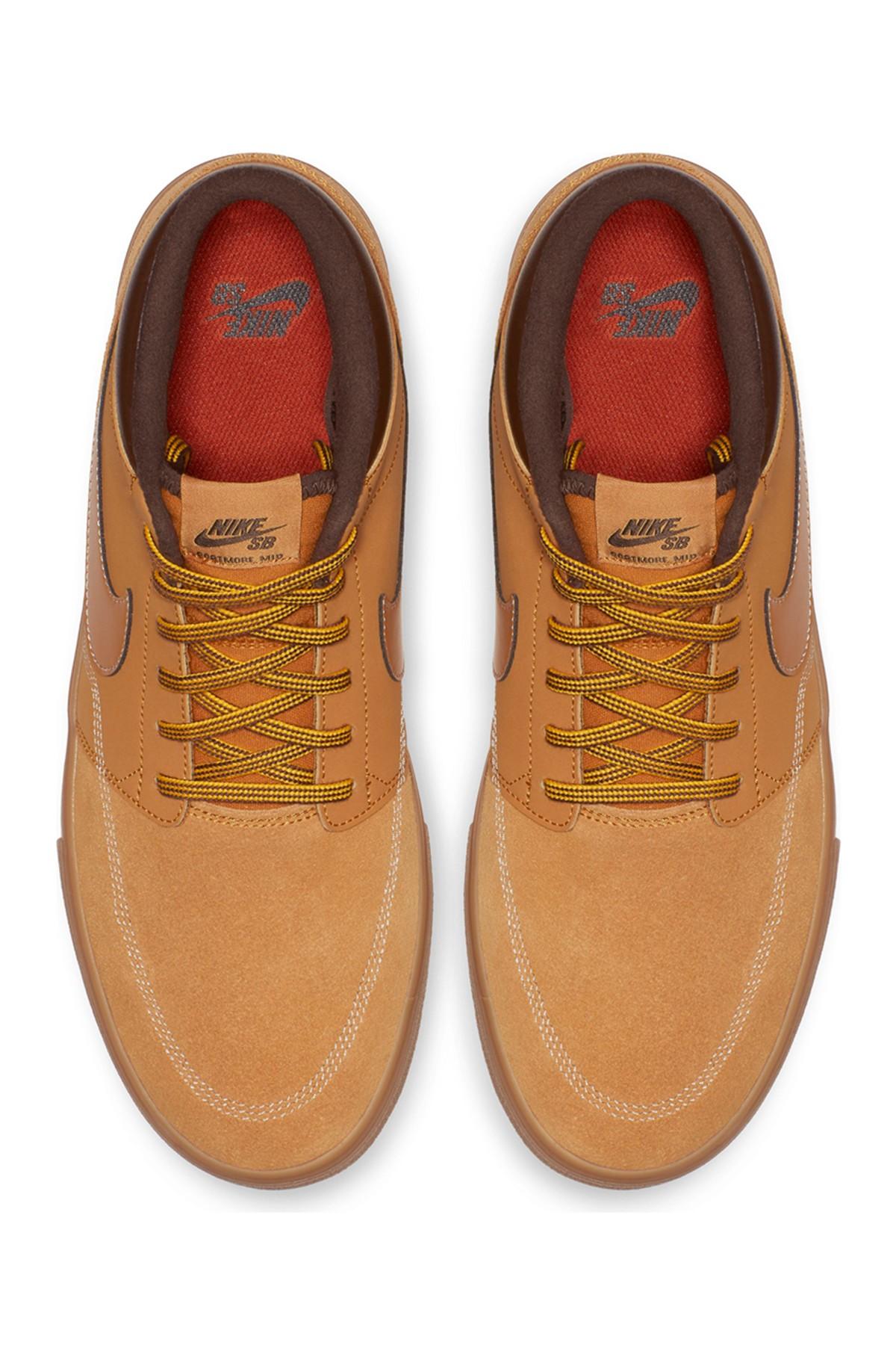 Nike Sb Solarsoft Portmore Ii Top Sneakers in Brown for Men | Lyst