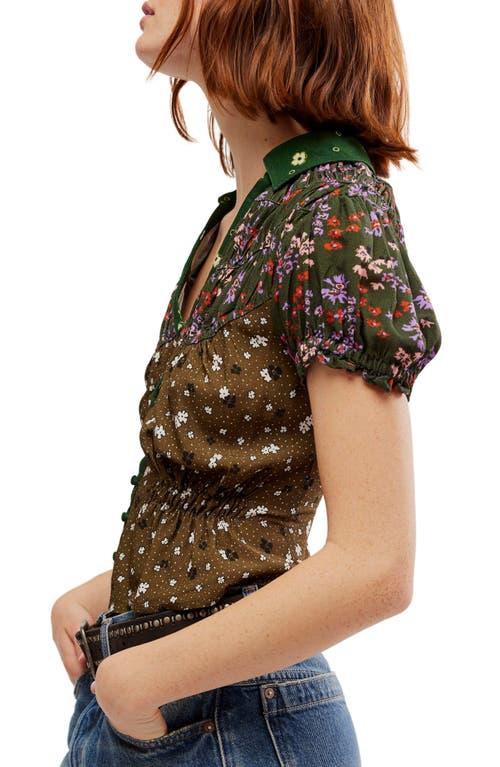 フリーピープル Free People Stars Align Printed Top レディース シャツ トップス Ballet Combo Free People Stars Align Printed Top Ballet Pink Combo Size