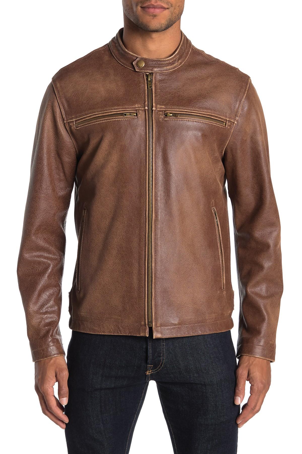 frye cafe racer jacket