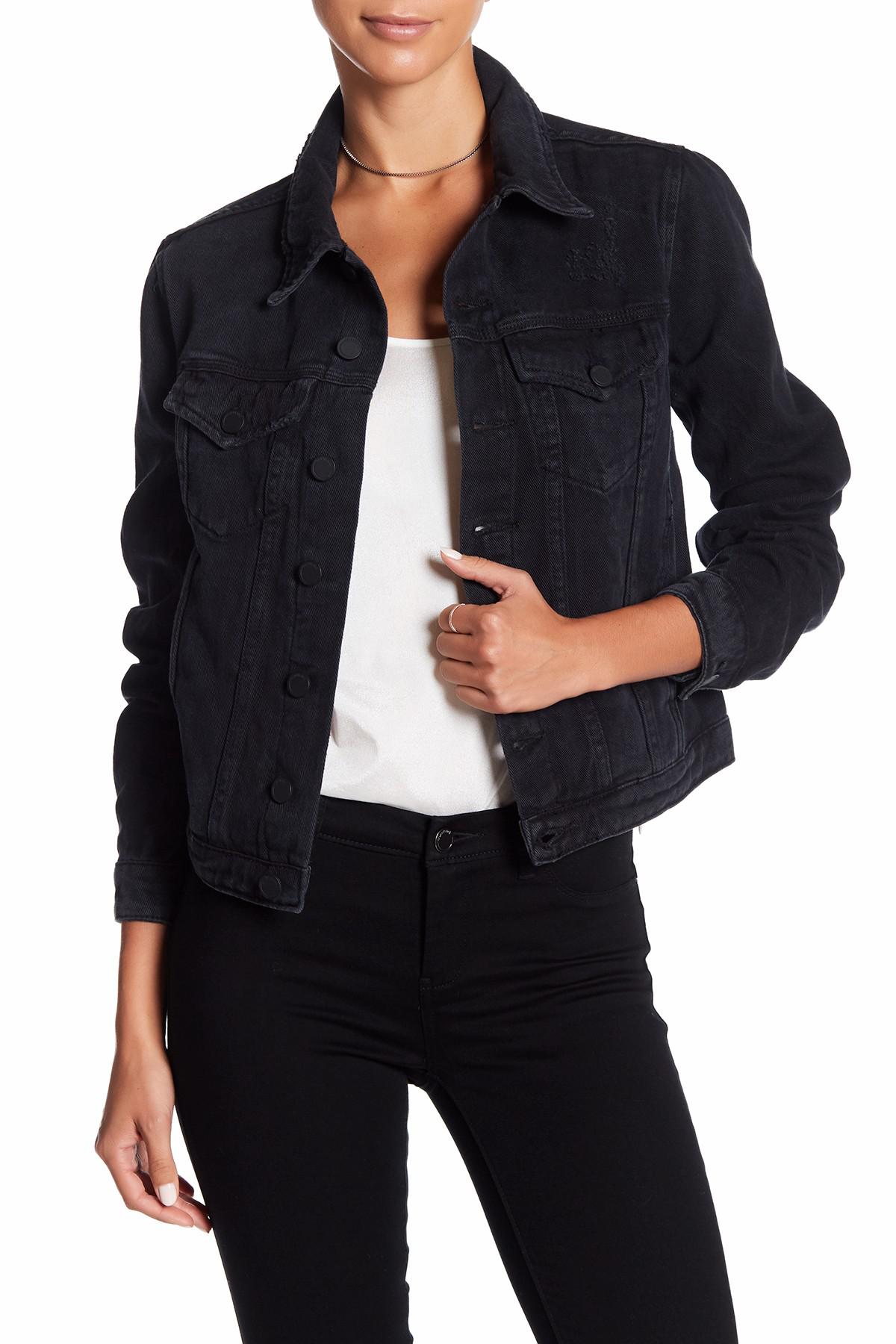 blank nyc black jean jacket