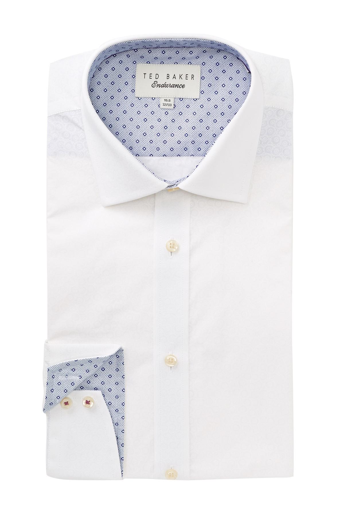 ted baker white dress shirt