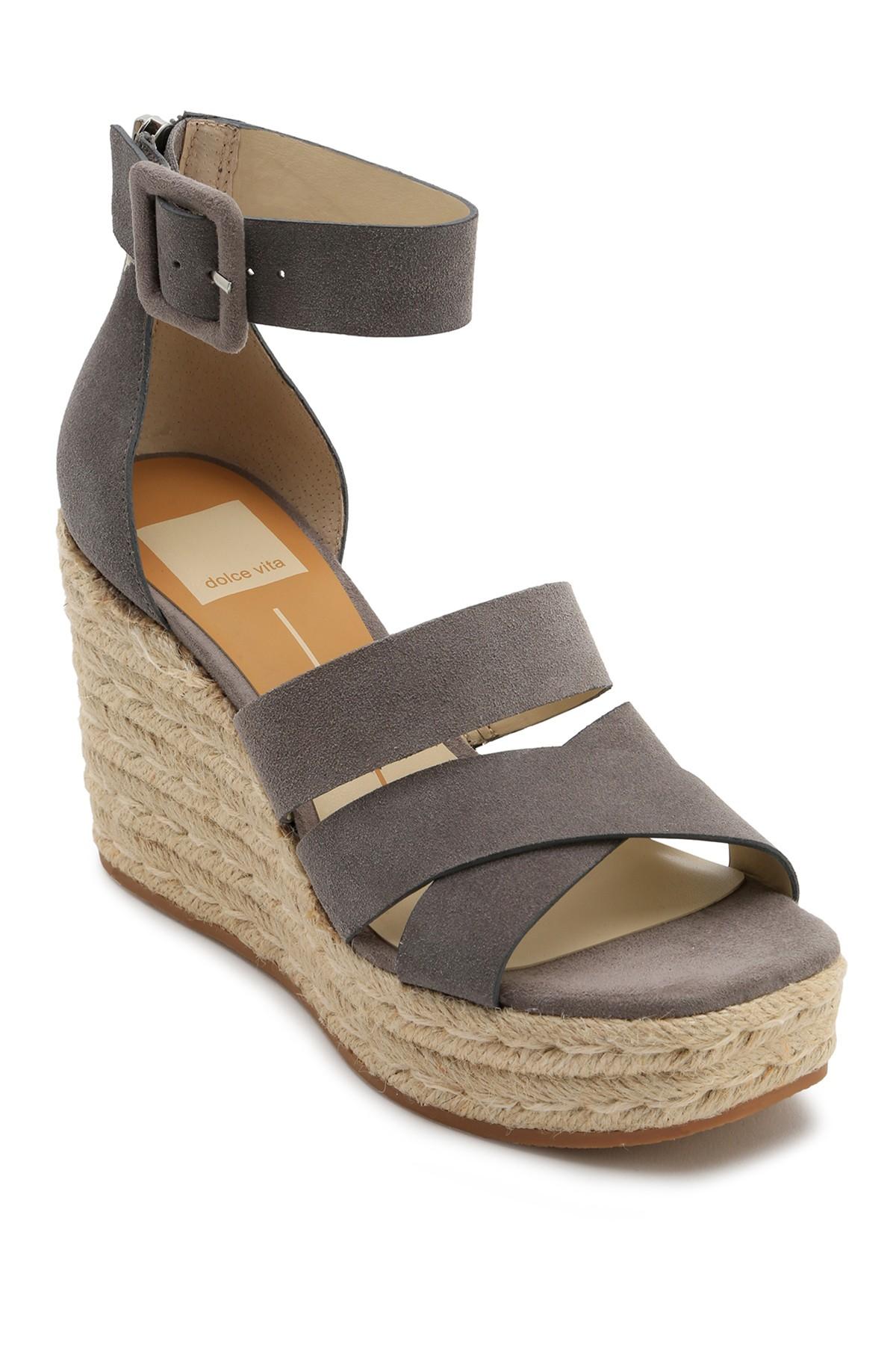 dolce vita pim platform wedge slide