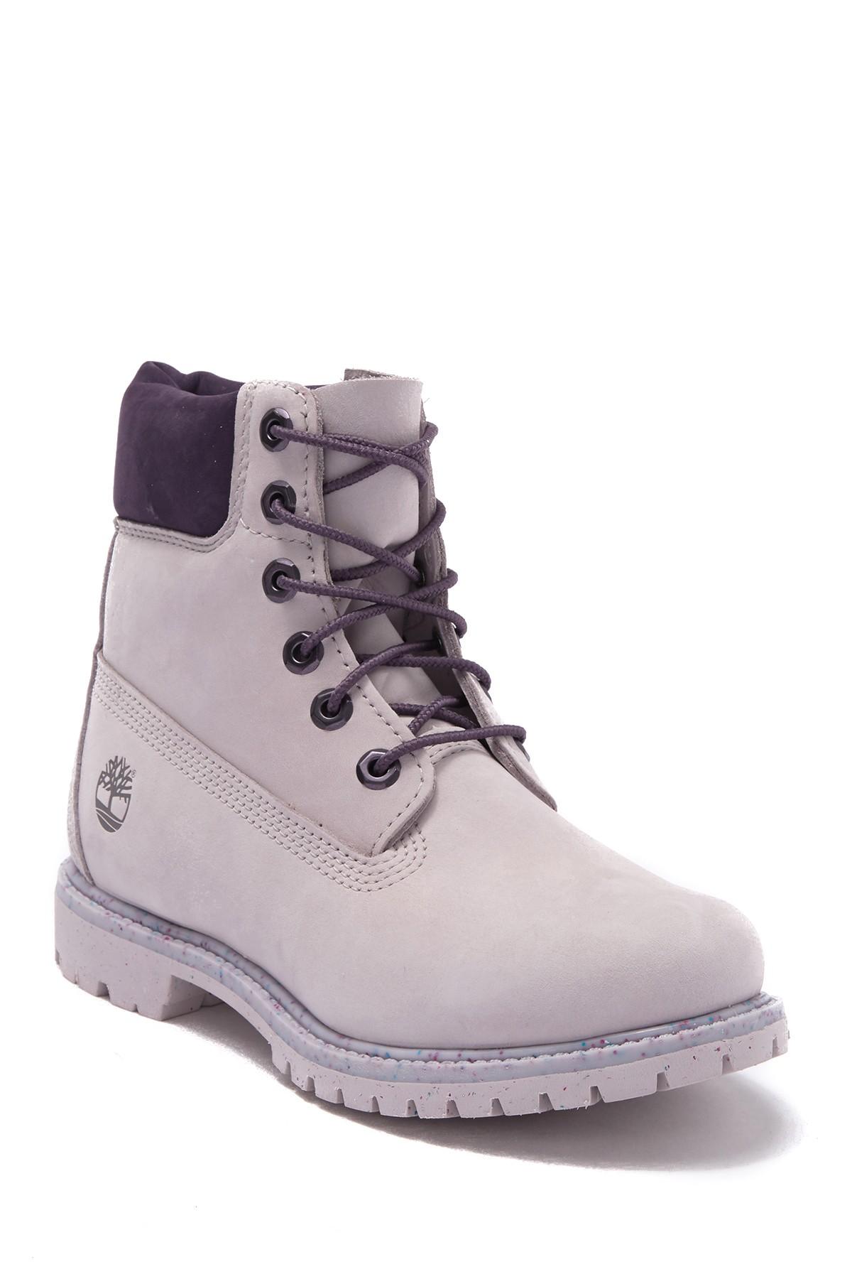 lilac timberland boots