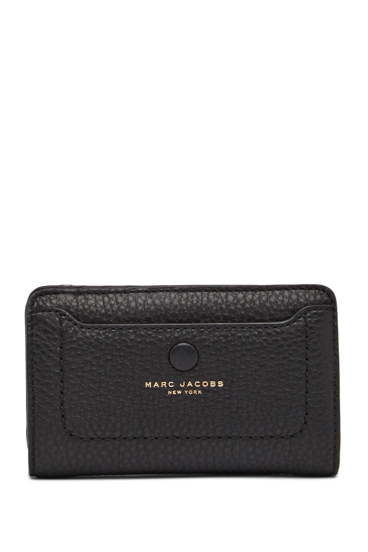 Marc Jacobs Women's The Mini Compact Wallet - Black - Wallets