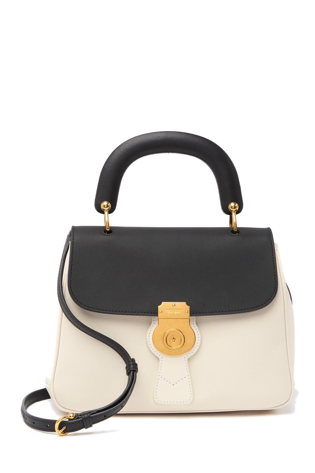 burberry small dk88 satchel black