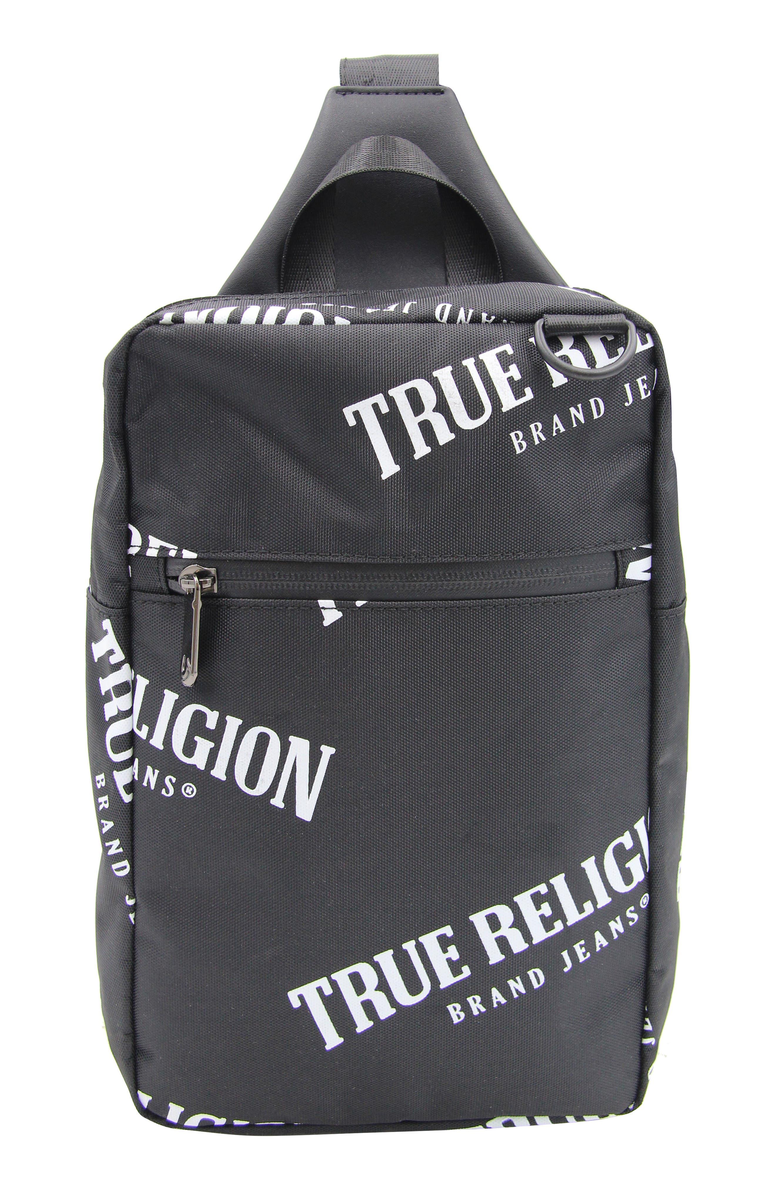 True Religion Kovac Sing Bag In Black At Nordstrom Rack for Men | Lyst