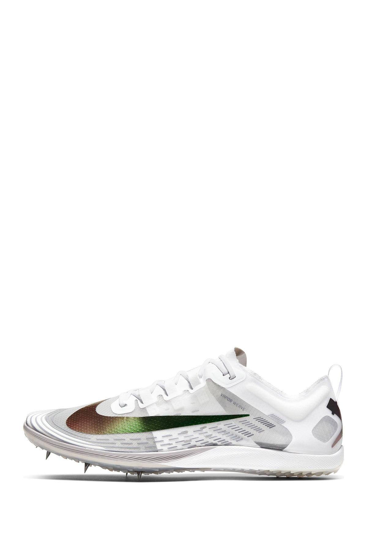 Nike Rubber Zoom Victory Waffle 5 Track Flats in White for Men | Lyst