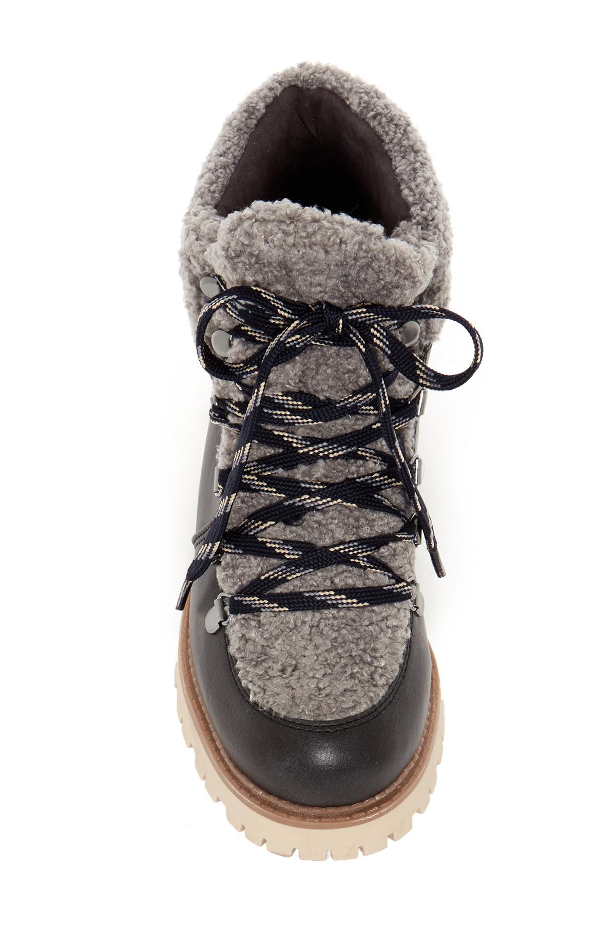 kilbourn shearling bootie