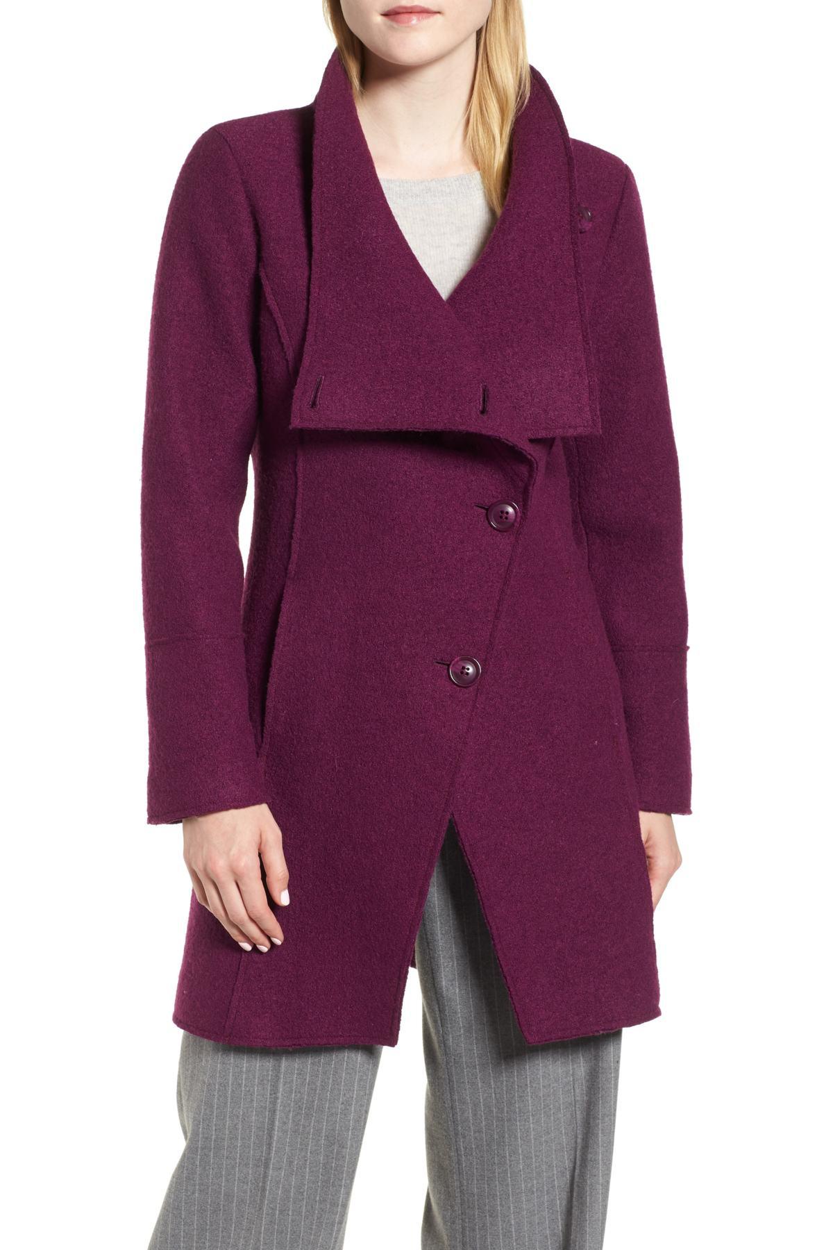 halogen asymmetrical coat