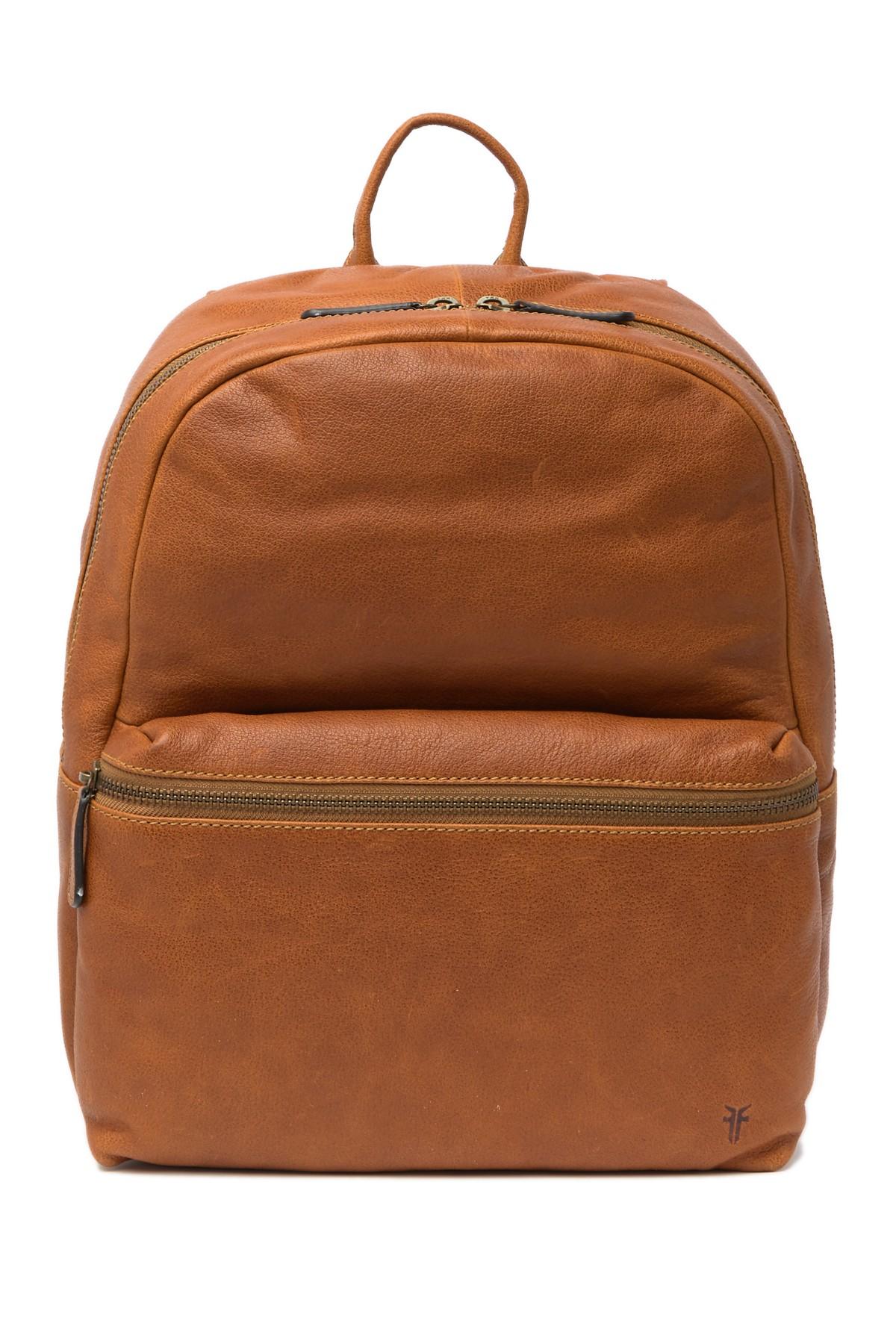 Frye Dylan Leather Backpack in Brown for Men | Lyst