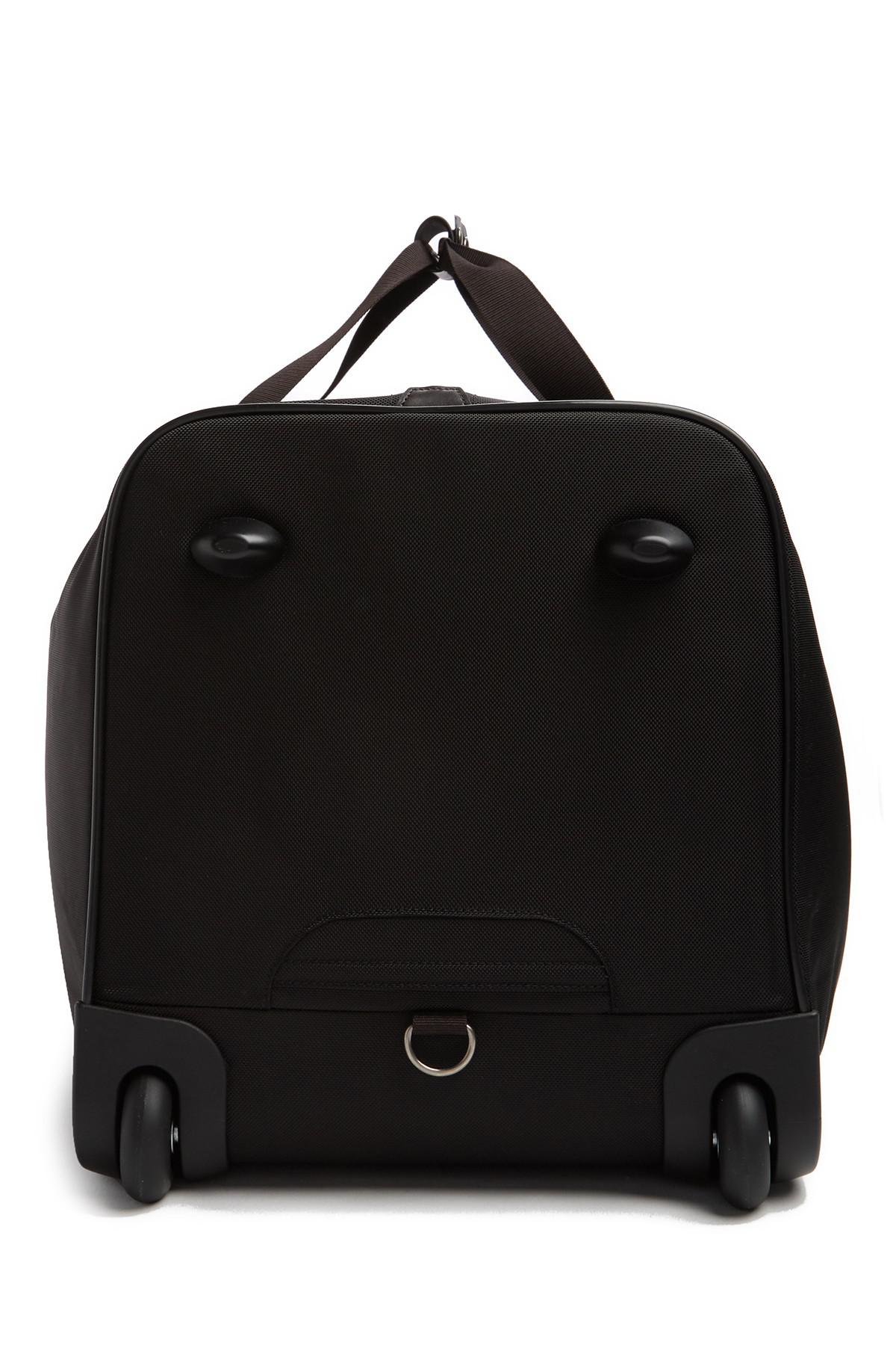 Tumi Synthetic Bridgeway Collapsible Wheeled Duffel Bag in Black Lyst