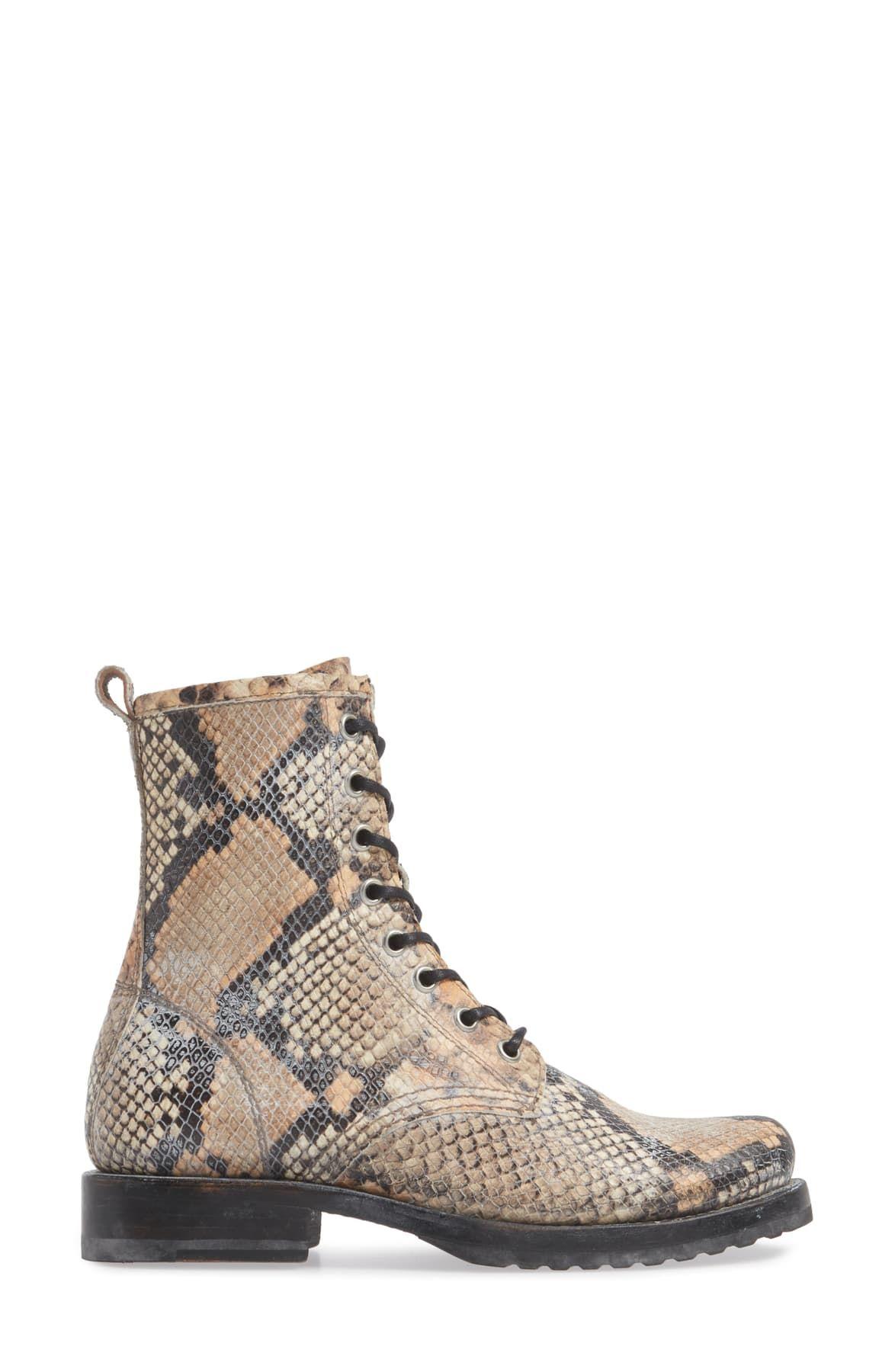 frye snakeskin boots